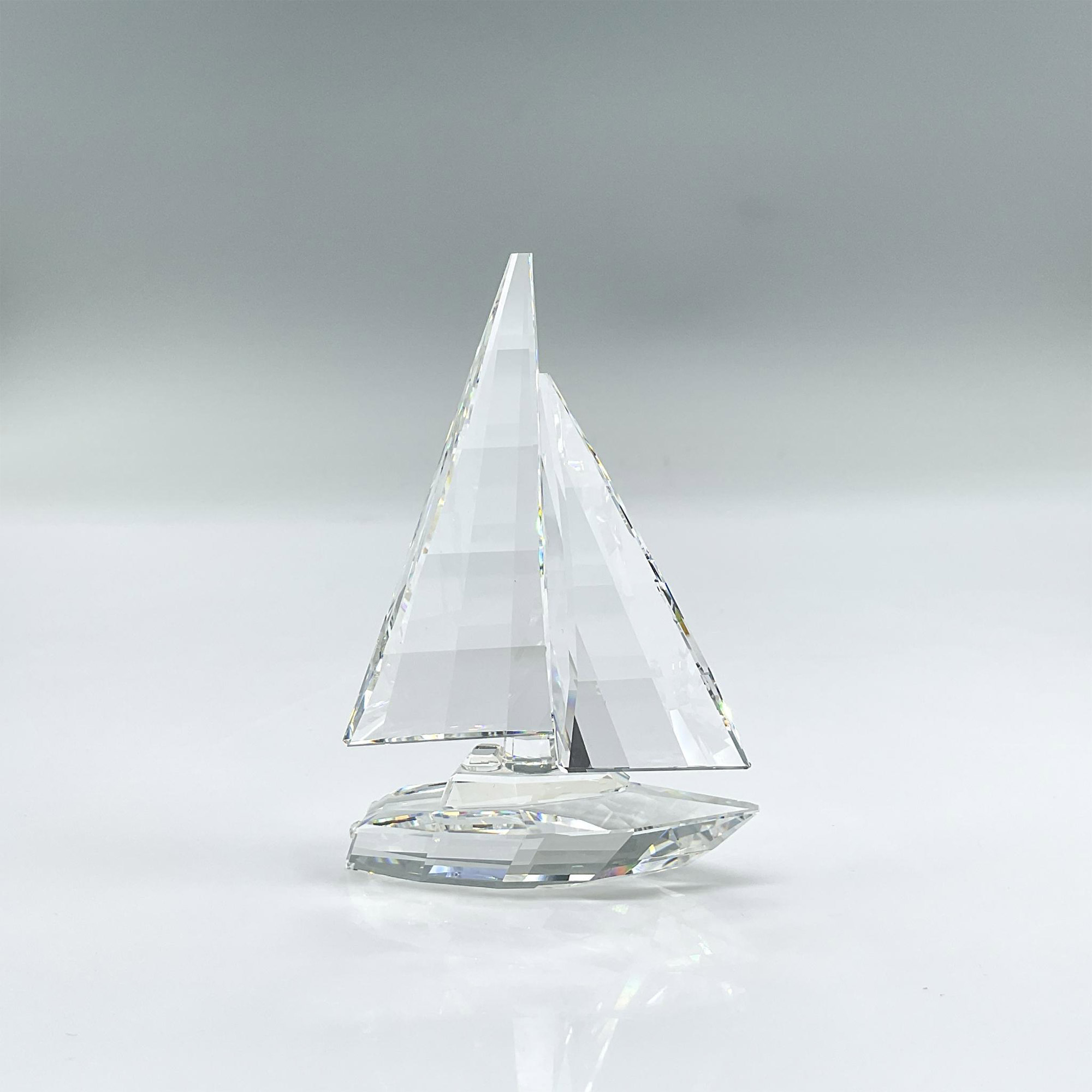 Swarovski Silver Crystal Figurine, Sailboat - Image 2 of 4