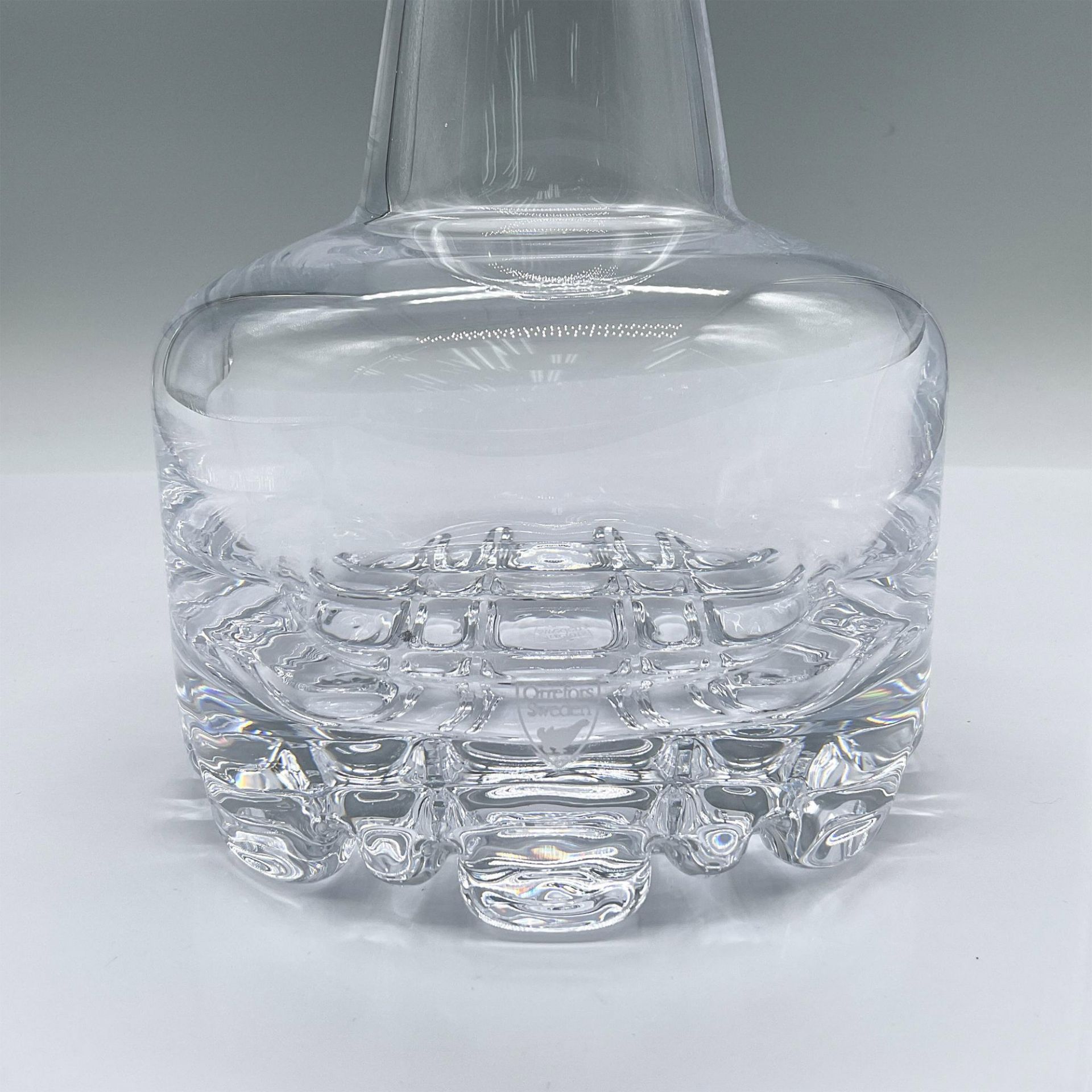 Orrefors Crystal Decanter with Stopper, Erik - Image 3 of 4