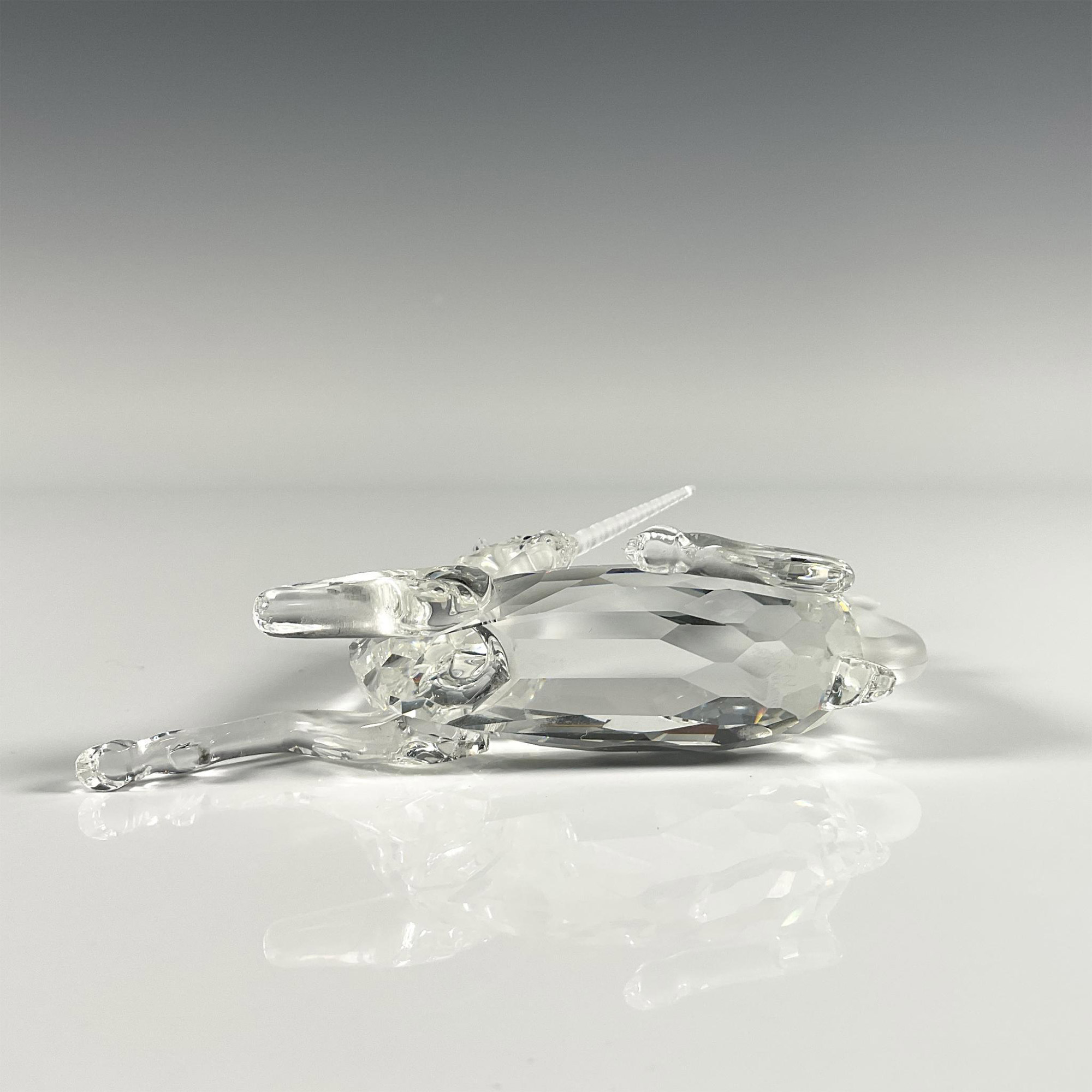 2pc Swarovski Silver Crystal Figurine, Unicorn - Image 4 of 4