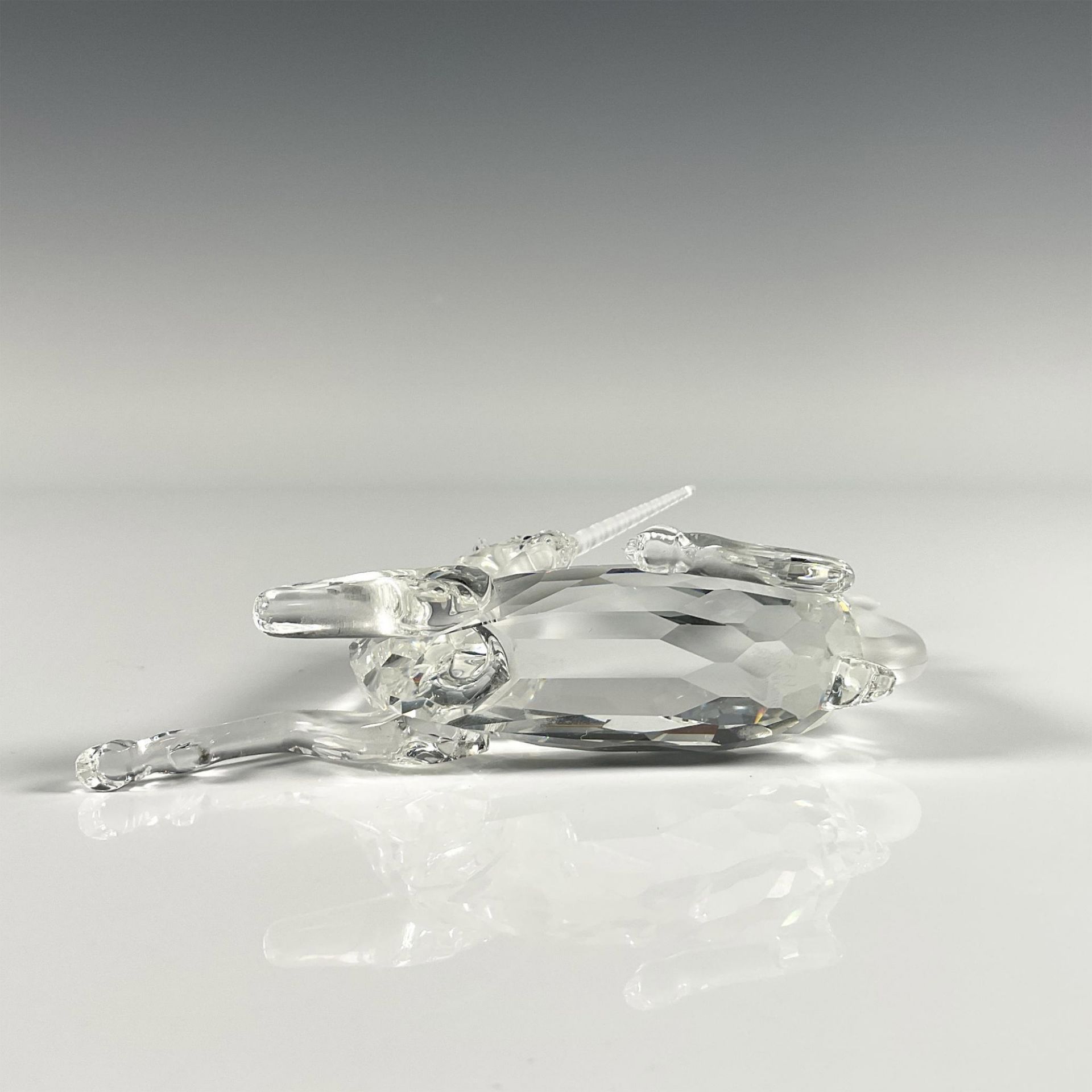 2pc Swarovski Silver Crystal Figurine, Unicorn - Bild 4 aus 4