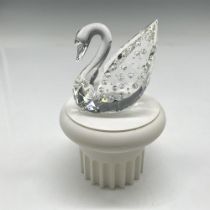 Swarovski Silver Crystal Figurine, Centenary Swan