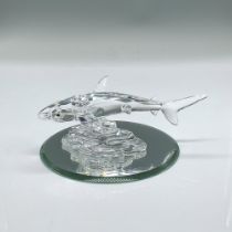 Swarovski Silver Crystal Figurine, Baby Shark