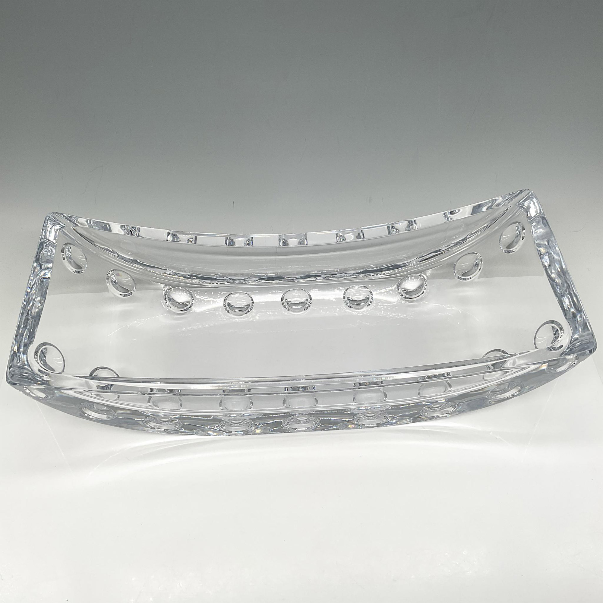 Rogaska Crystal Half Moon Centerpiece Bowl - Image 2 of 3