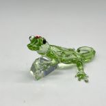 Swarovski Silver Crystal Figurine, Gecko