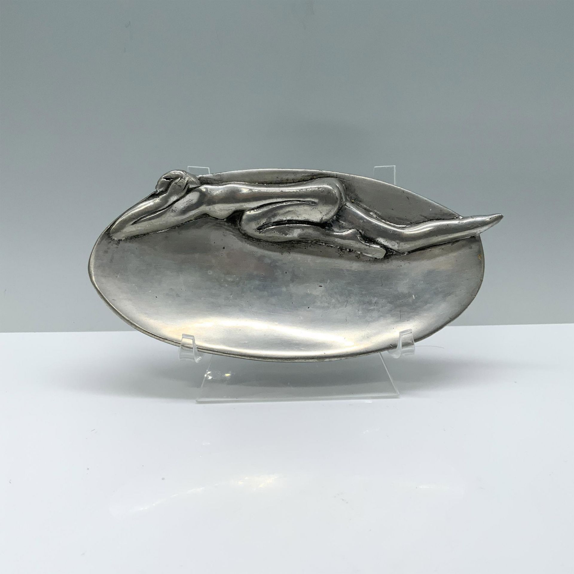 Carrol Boyes Aluminum Dish, Nude Woman