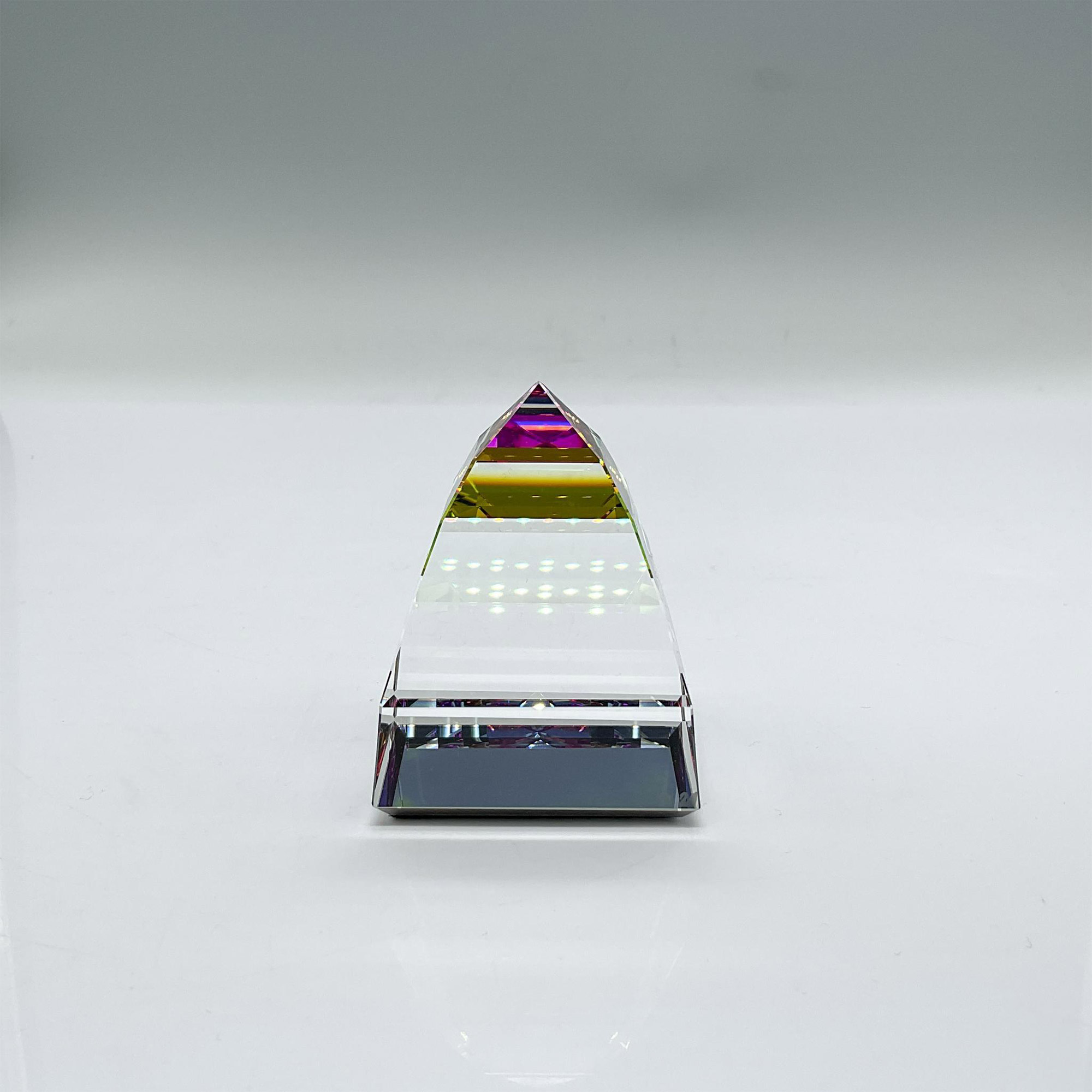 Swarovski Crystal Prism Pyramid Paperweights
