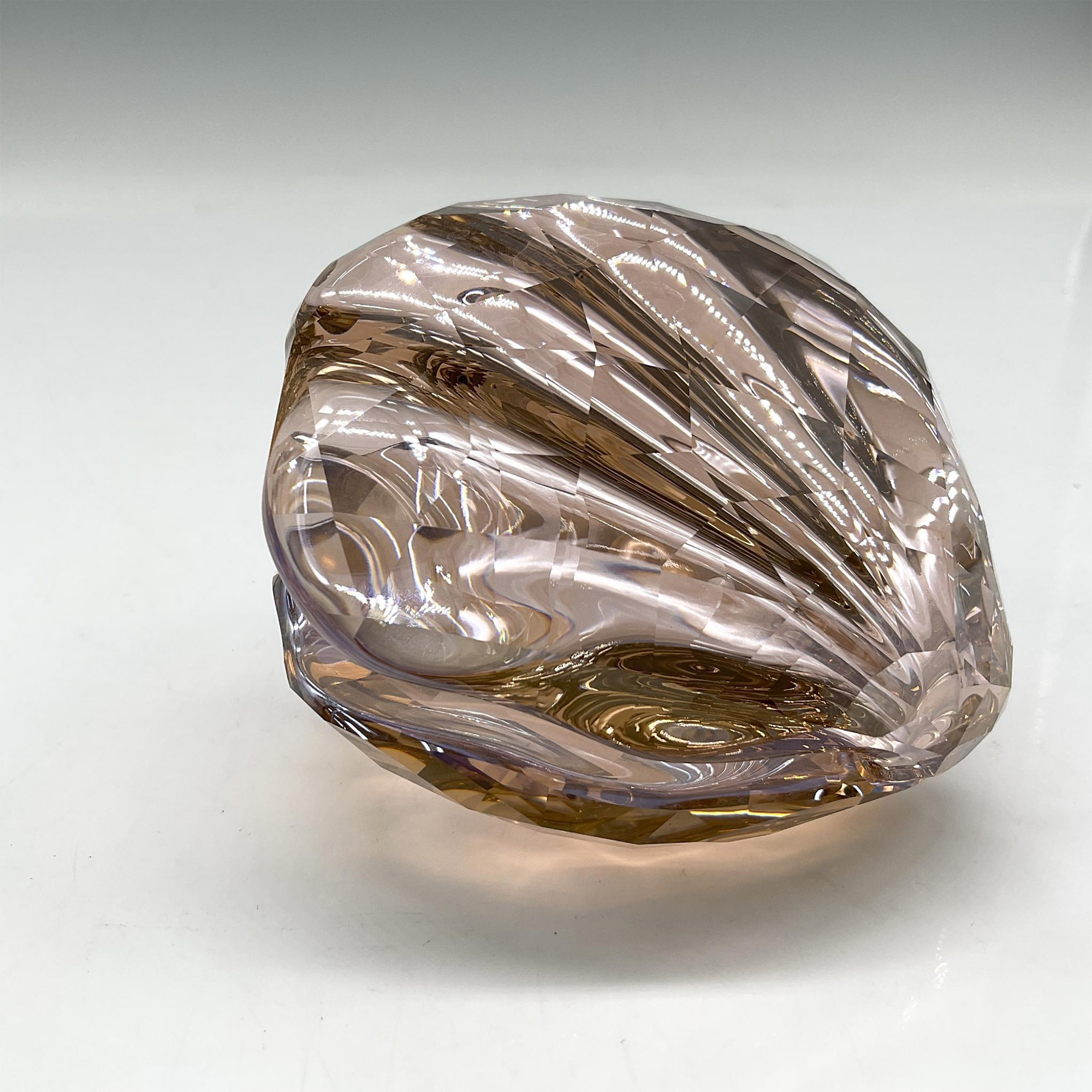 Swarovski Crystal Figurine, Pearl Oyster Vintage Rose - Image 3 of 4
