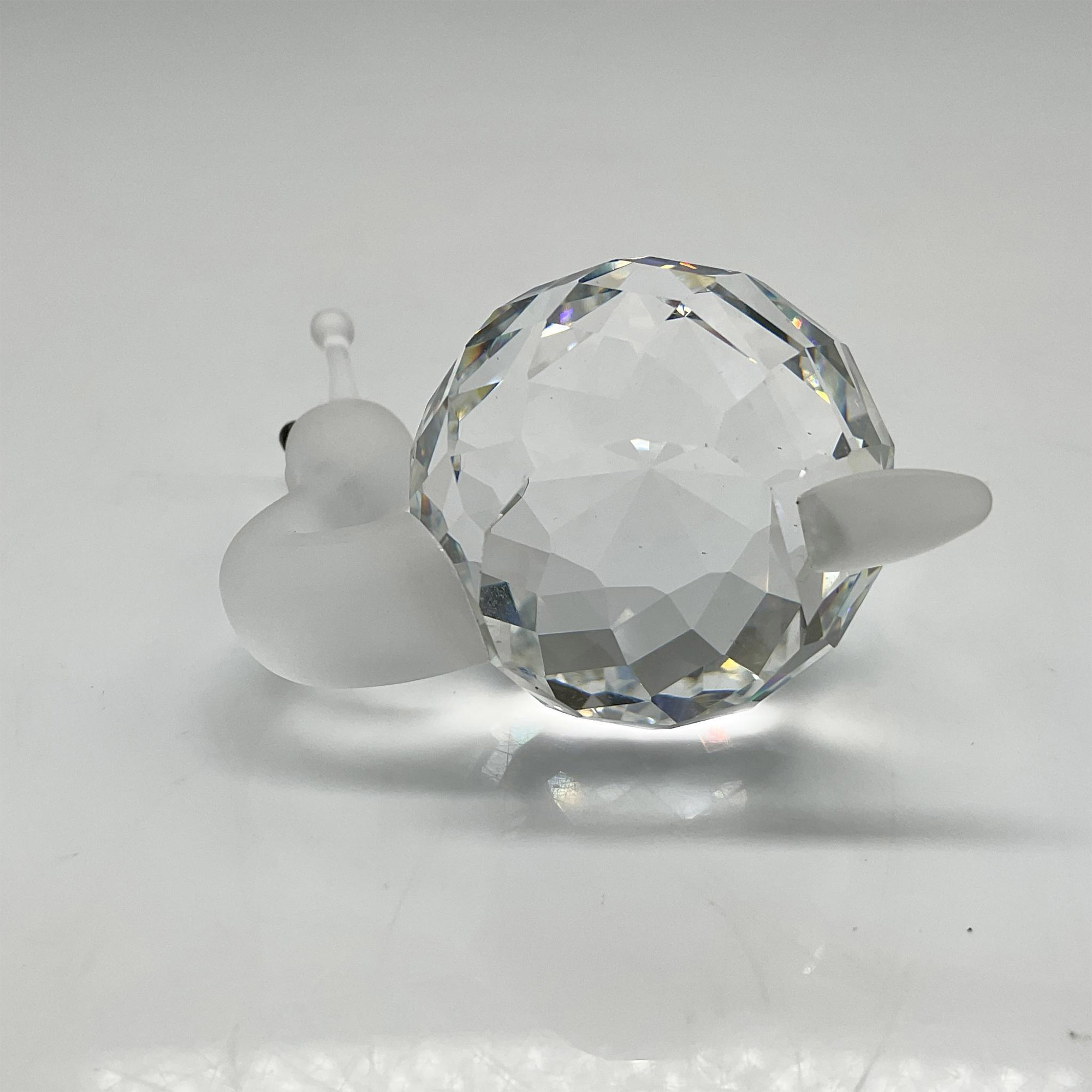 Swarovski Silver Crystal Figurine, Snail - Image 3 of 3