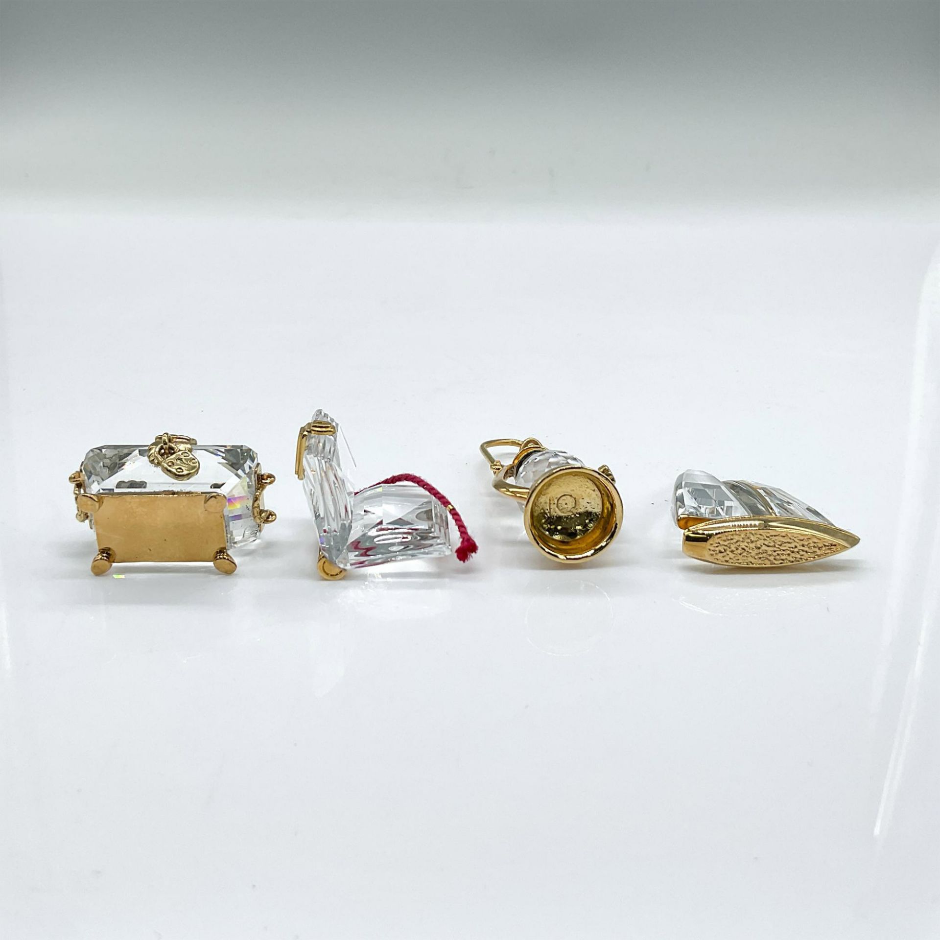 4pc D. Swarovski Crystal Memories Mini Figurines - Image 3 of 4