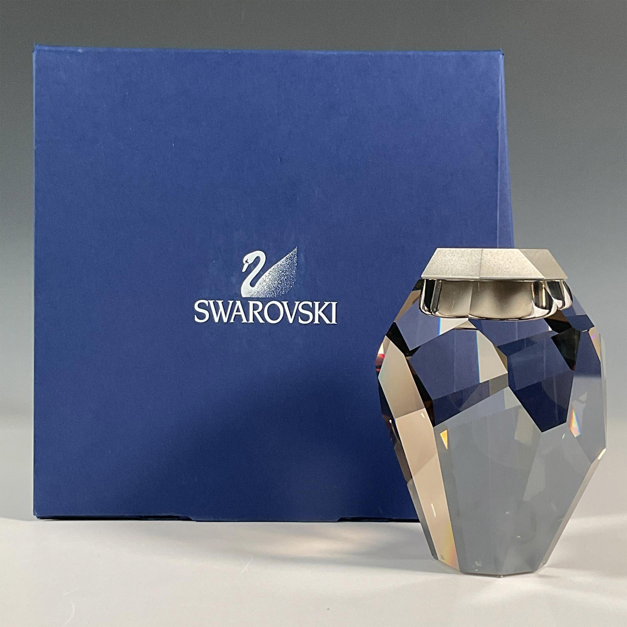 Swarovski Crystal Candleholder, Silex - Image 5 of 5
