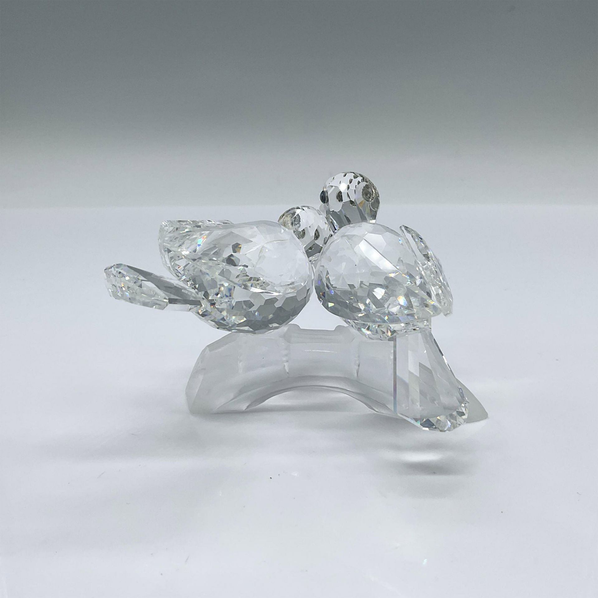 Swarovski Crystal Society 1989 Figurine, Turtledoves - Amour - Image 2 of 3