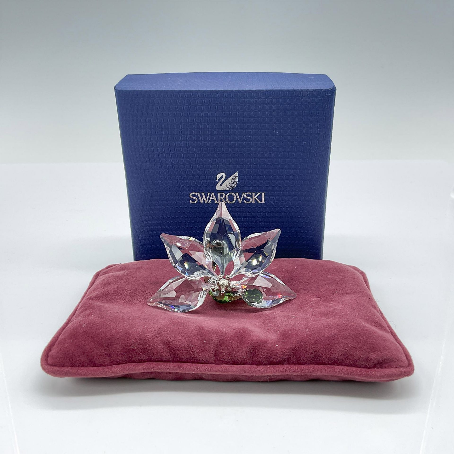 Swarovski Crystal Figurine, Orchid with Pillow - Bild 4 aus 4