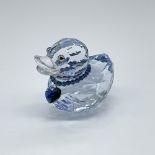 Swarovski Crystal Figurine, Jolly Jay Blue Duck