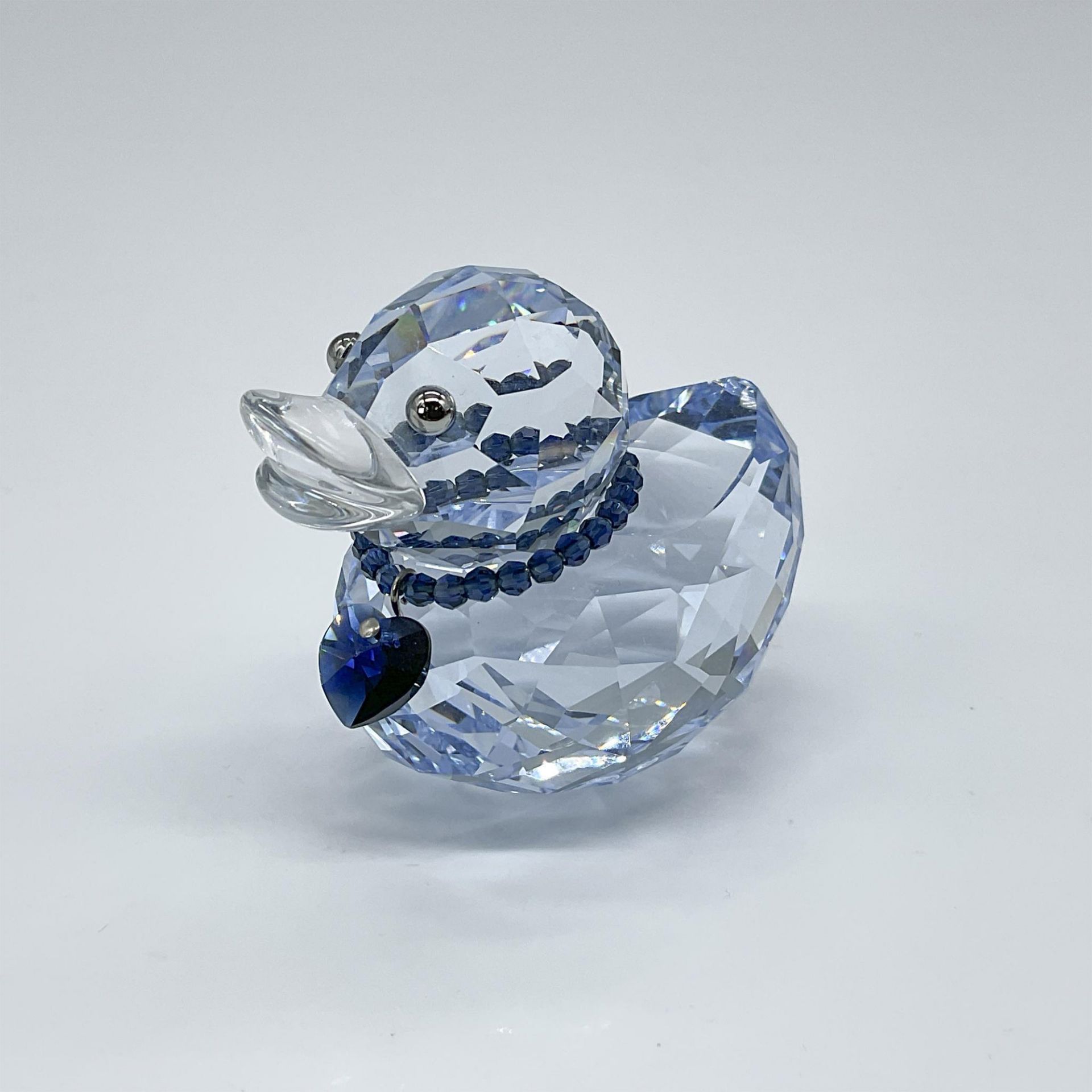 Swarovski Crystal Figurine, Jolly Jay Blue Duck