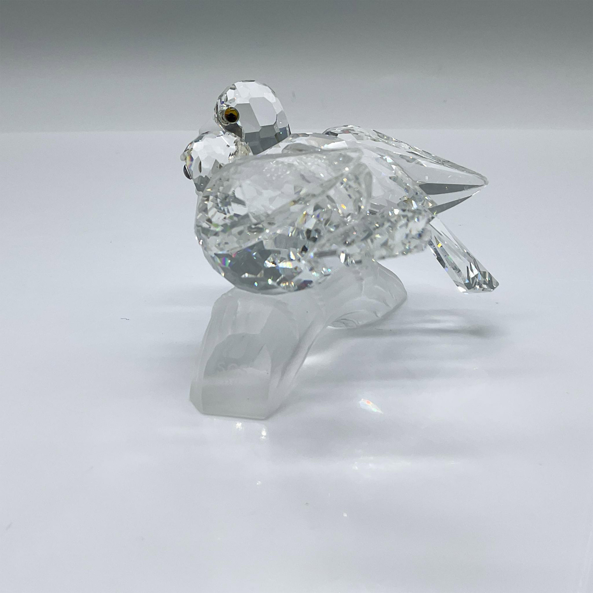 Swarovski Crystal Society 1989 Figurine, Turtledoves - Amour - Image 3 of 3