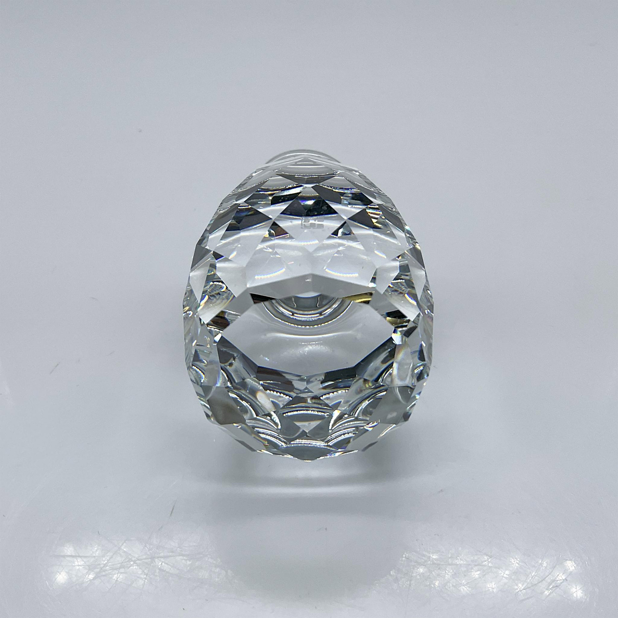 Swarovski Silver Crystal Paperweight, One Ton - Clear - Image 3 of 3