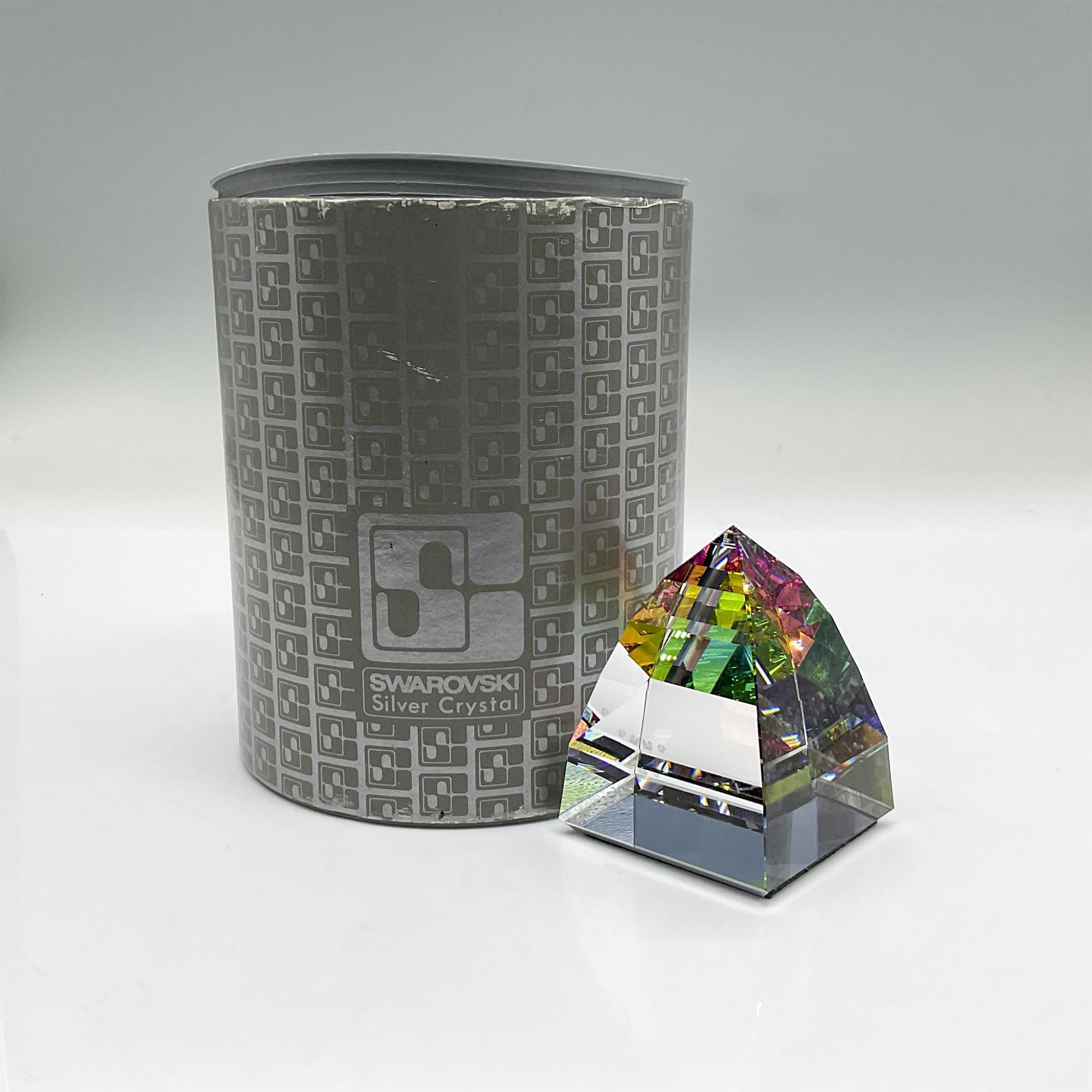 Swarovski Crystal Prism Pyramid Paperweights - Image 6 of 6