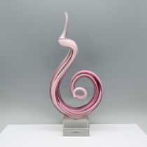 Badash Spiral Art Glass Sculpture