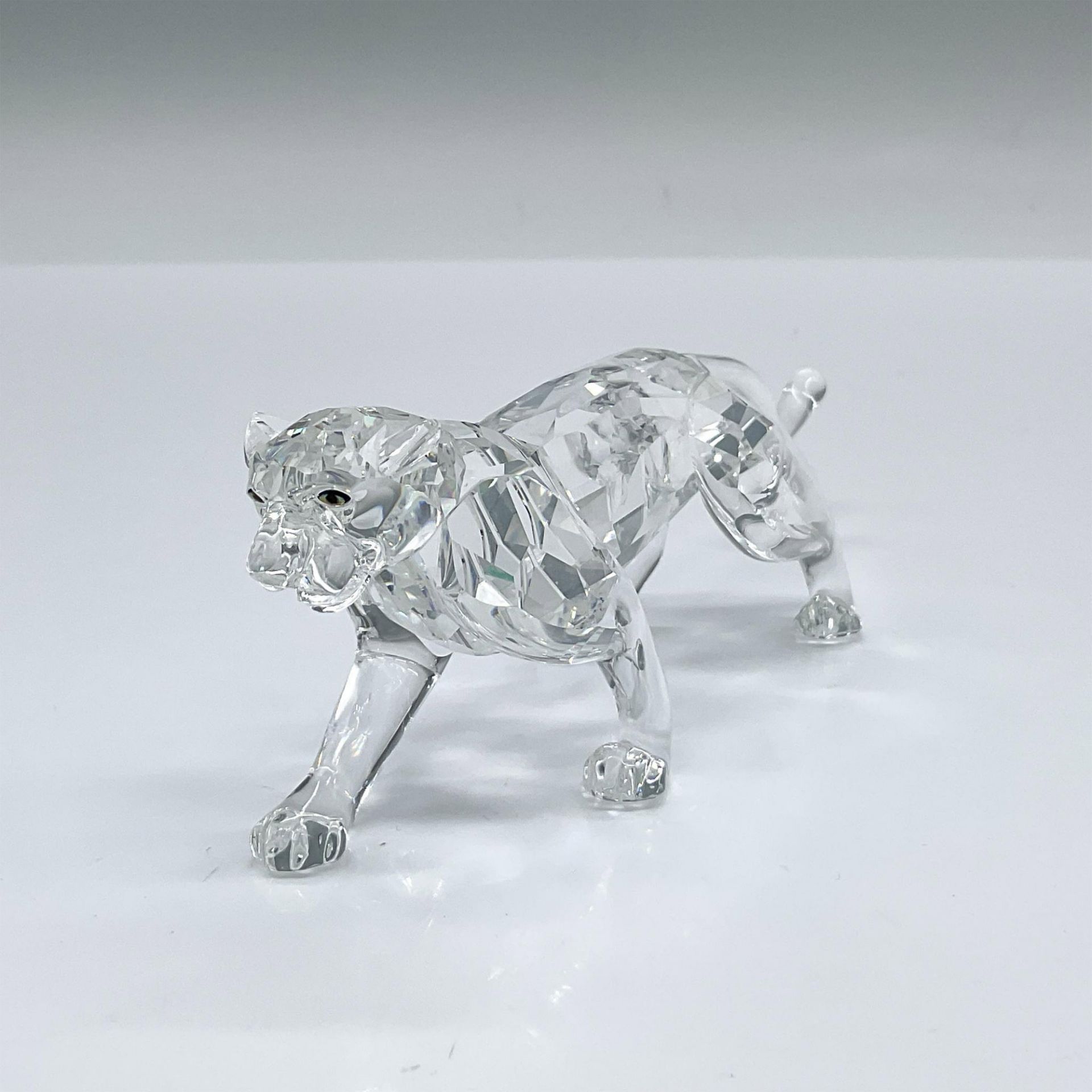 Swarovski Silver Crystal Figurine, Leopard - Image 3 of 4