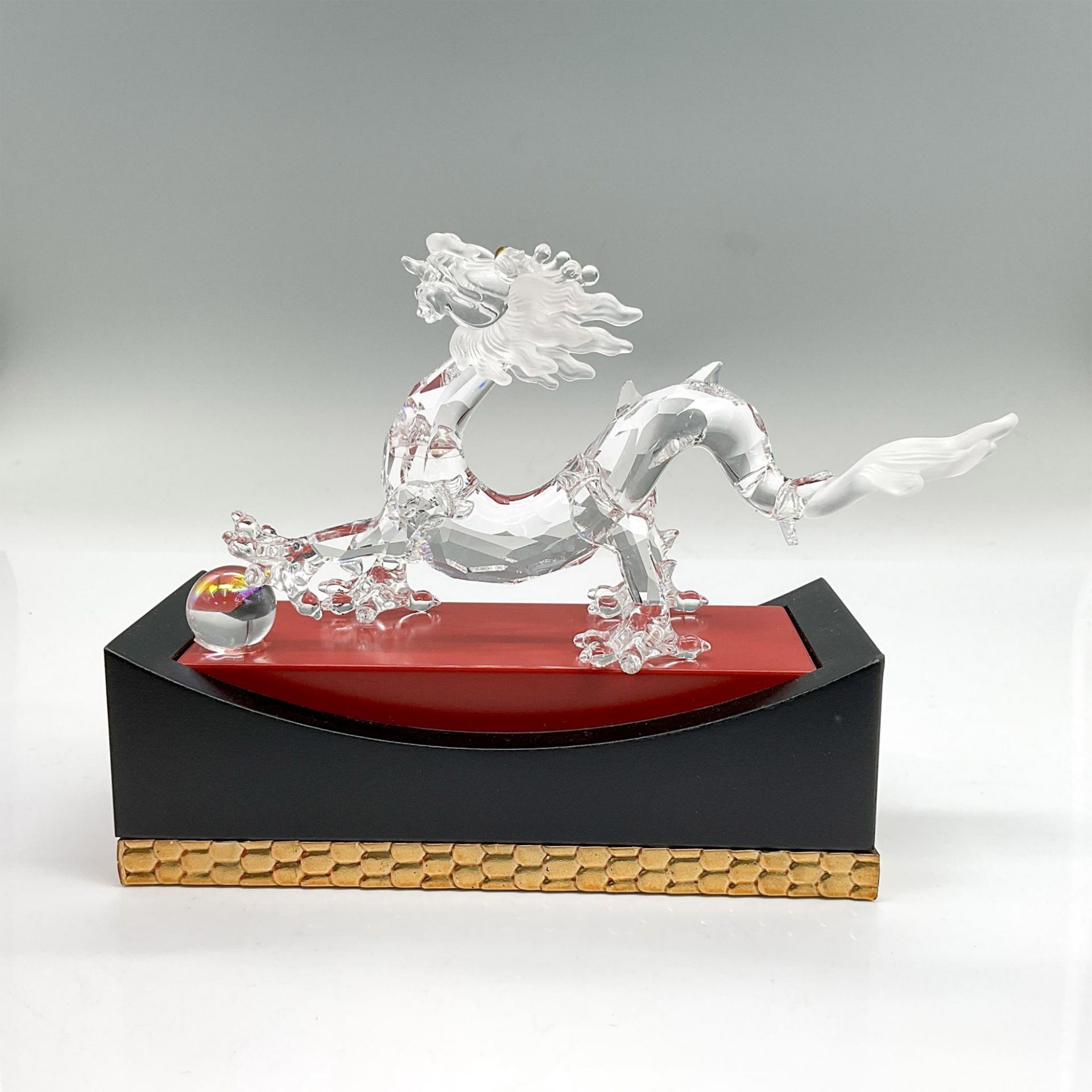 Swarovski Crystal Figurine, Chinese Zodiac Dragon + Base - Image 3 of 5