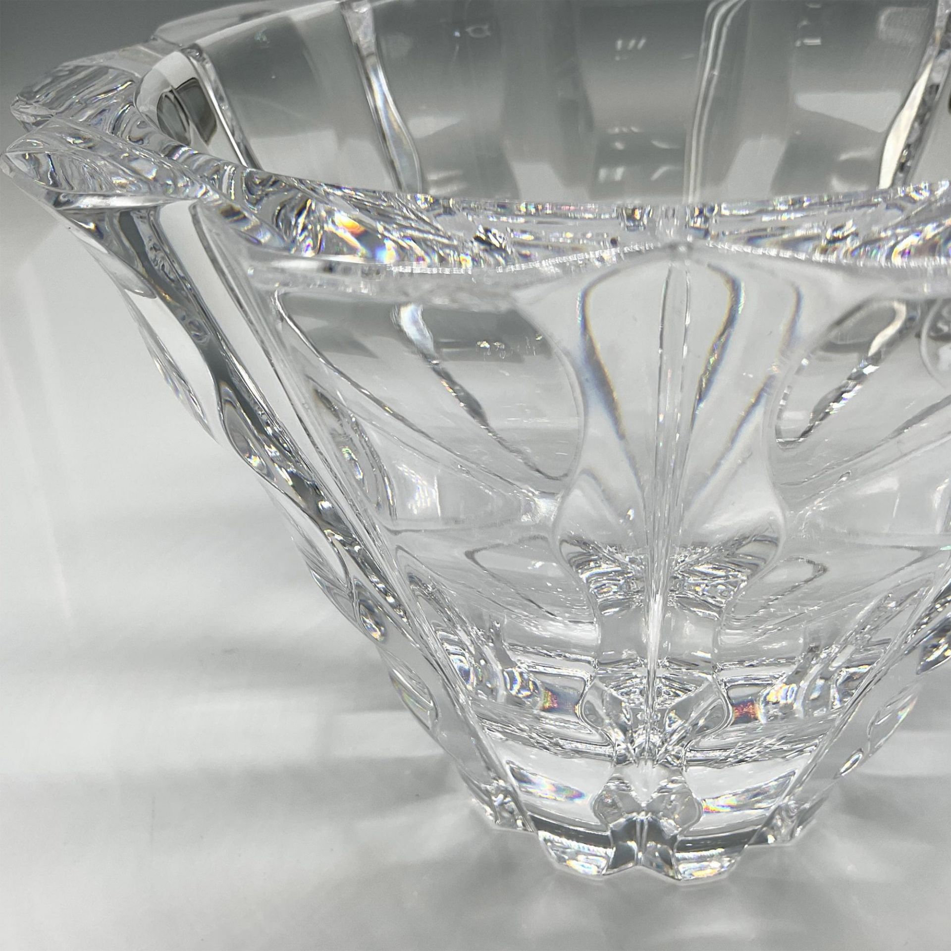 Orrefors Crystal Vase, Waves - Image 4 of 4