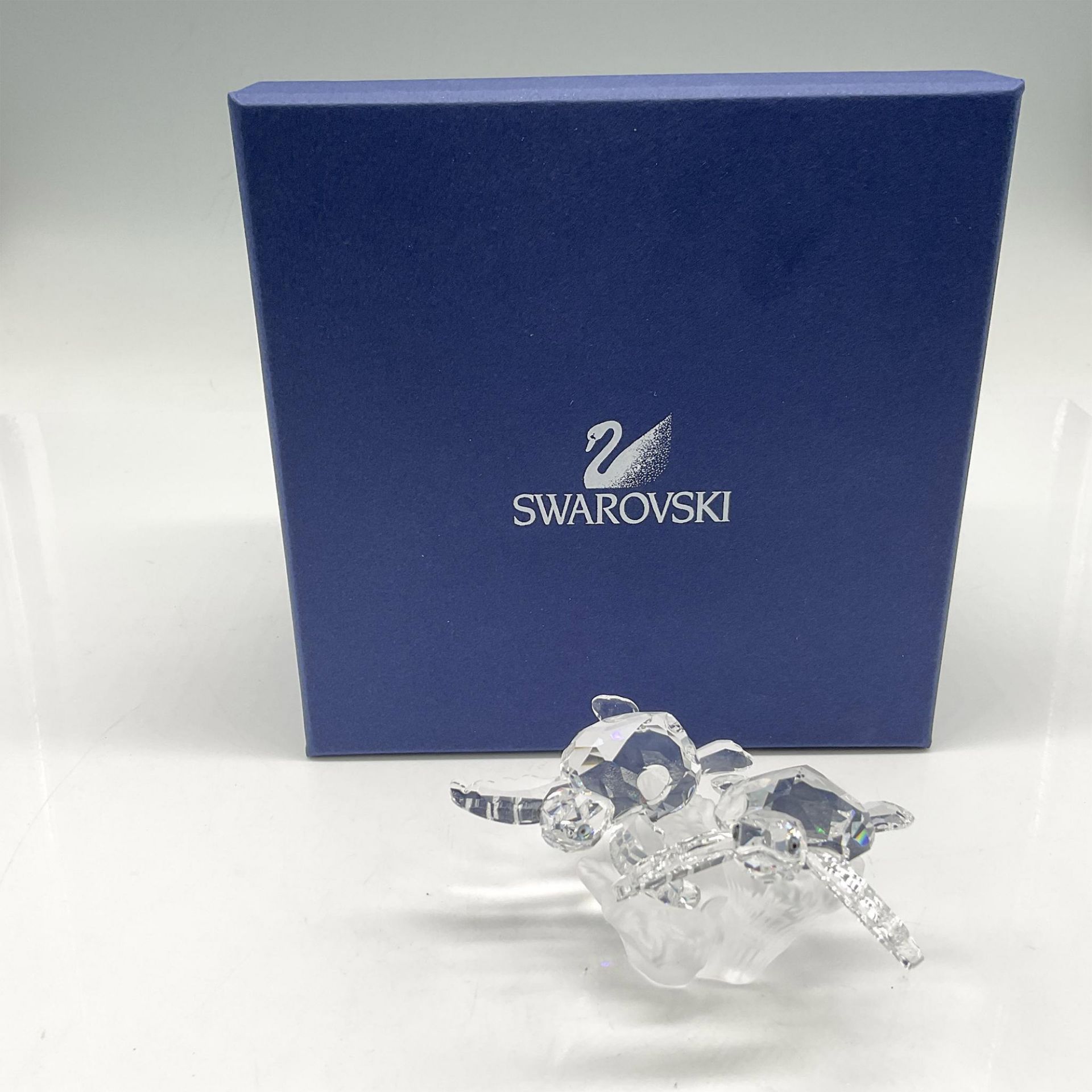 Swarovski Silver Crystal Figurine, Baby Sea Turtles - Image 4 of 4