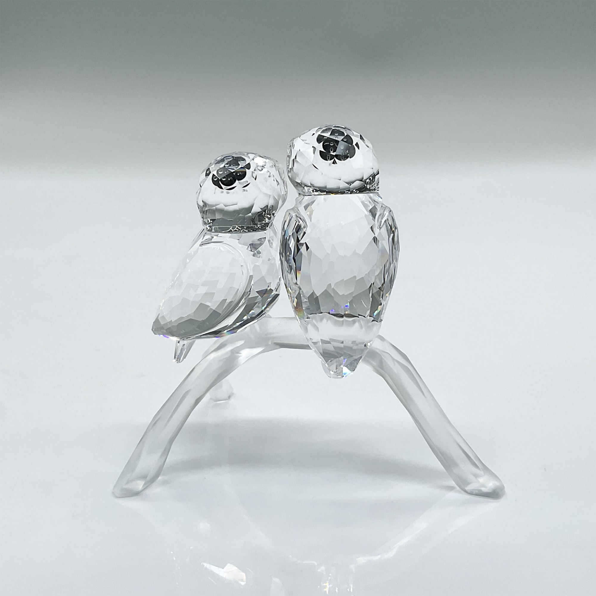 Swarovski Crystal Figurine, Pair of Owls - Image 2 of 4