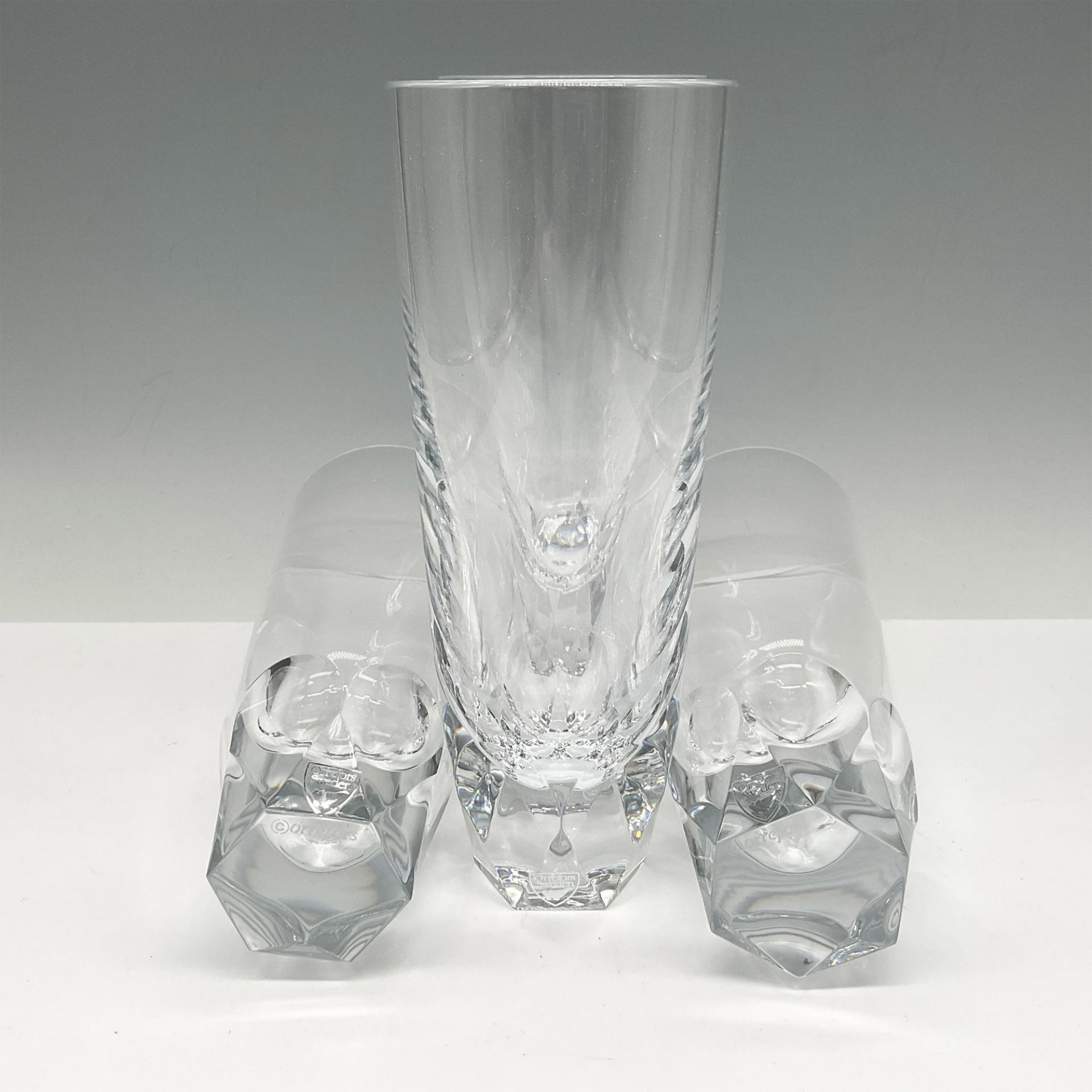 Orrefors Crystal Carat Highball Glasses, Set of 4 - Image 3 of 4