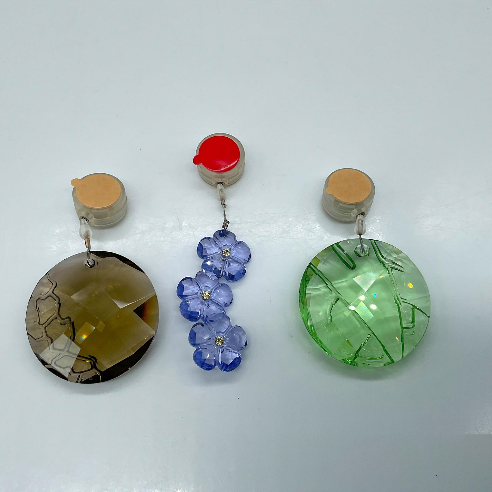 3pc Swarovski Crystal Window Ornaments - Image 2 of 4