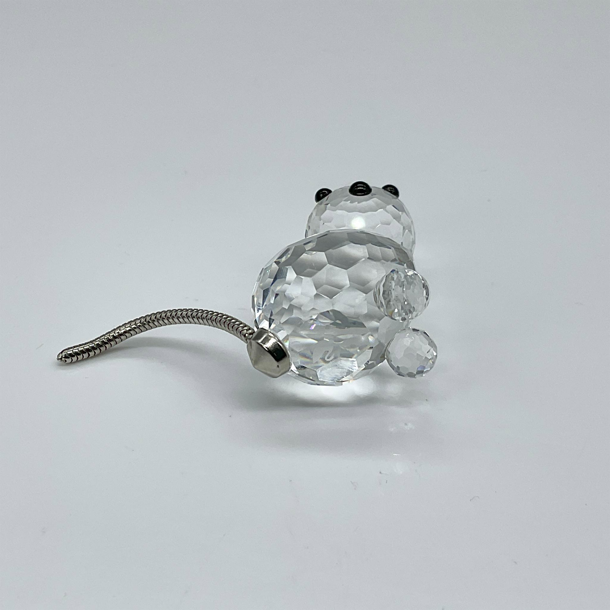 Swarovski Silver Crystal Figurine, Mini Cat - Image 3 of 4