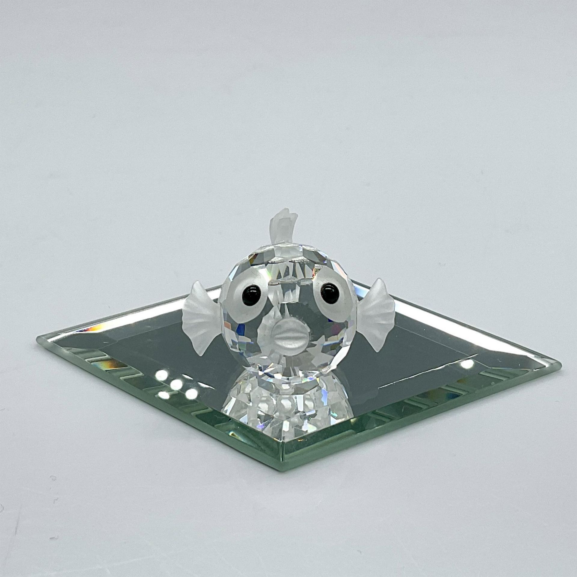 Swarovski Silver Crystal Figurine, Mini Blowfish - Bild 2 aus 5