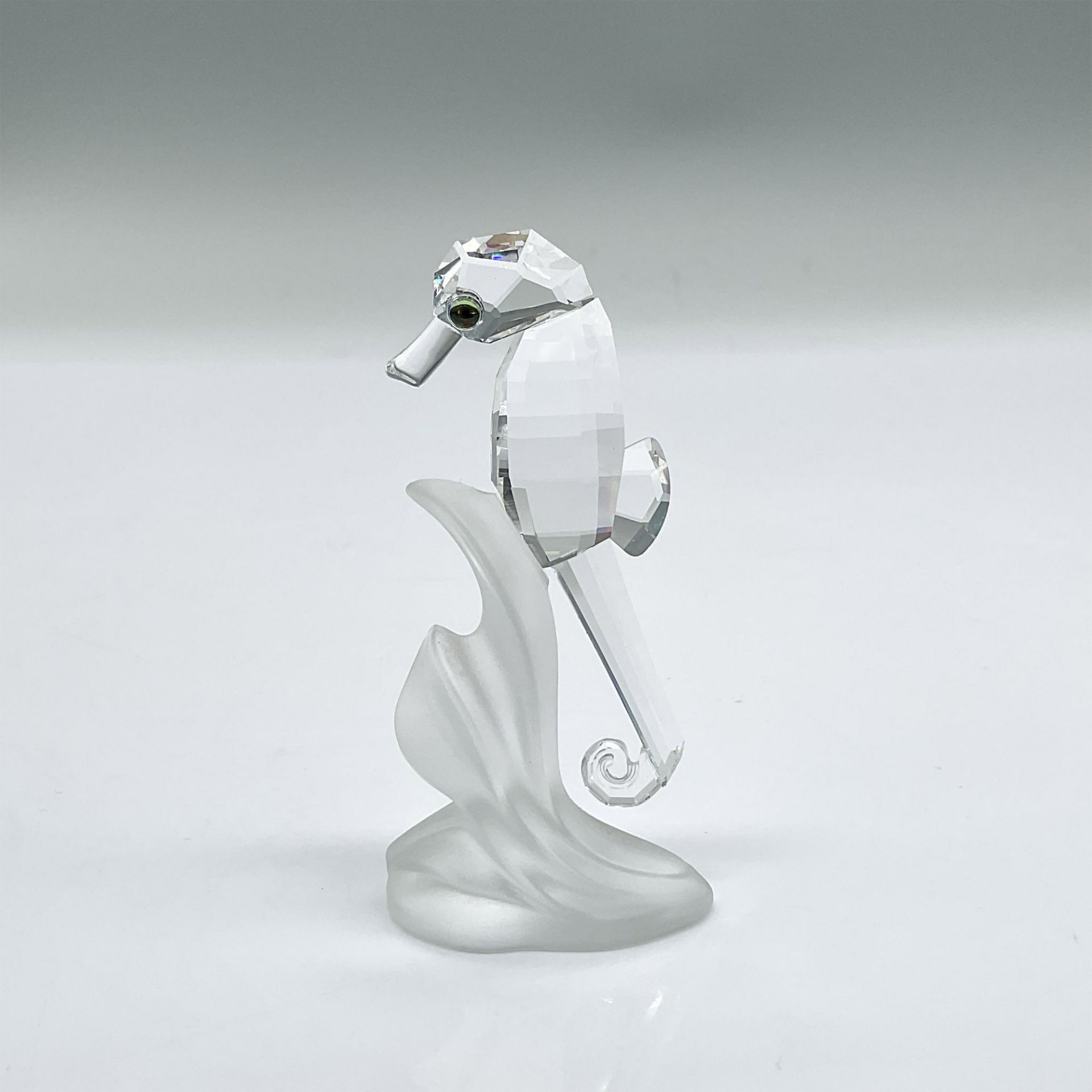 Swarovski Silver Crystal Figurine, Seahorse