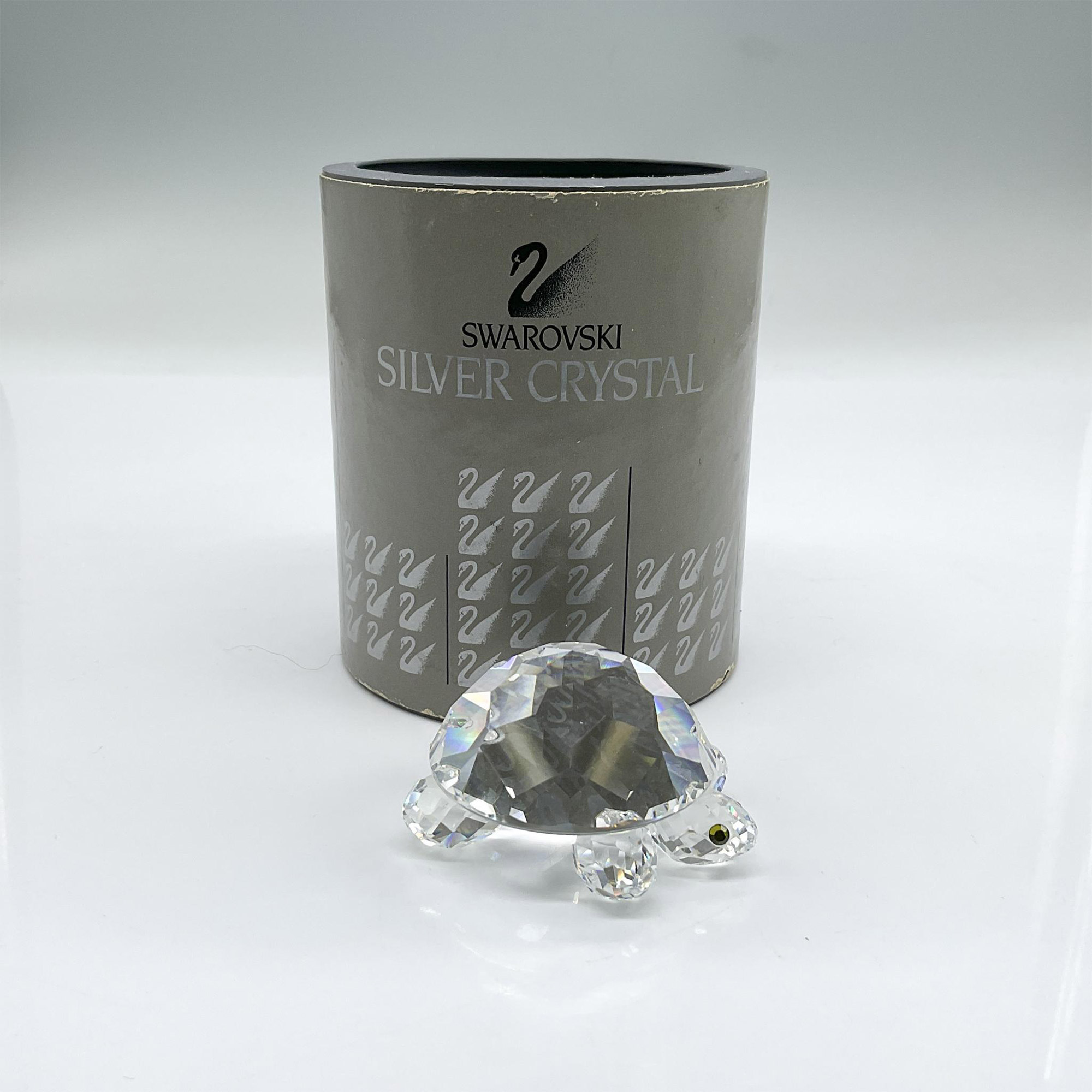 Swarovski Silver Crystal Figurine, Tortoise - Image 5 of 5