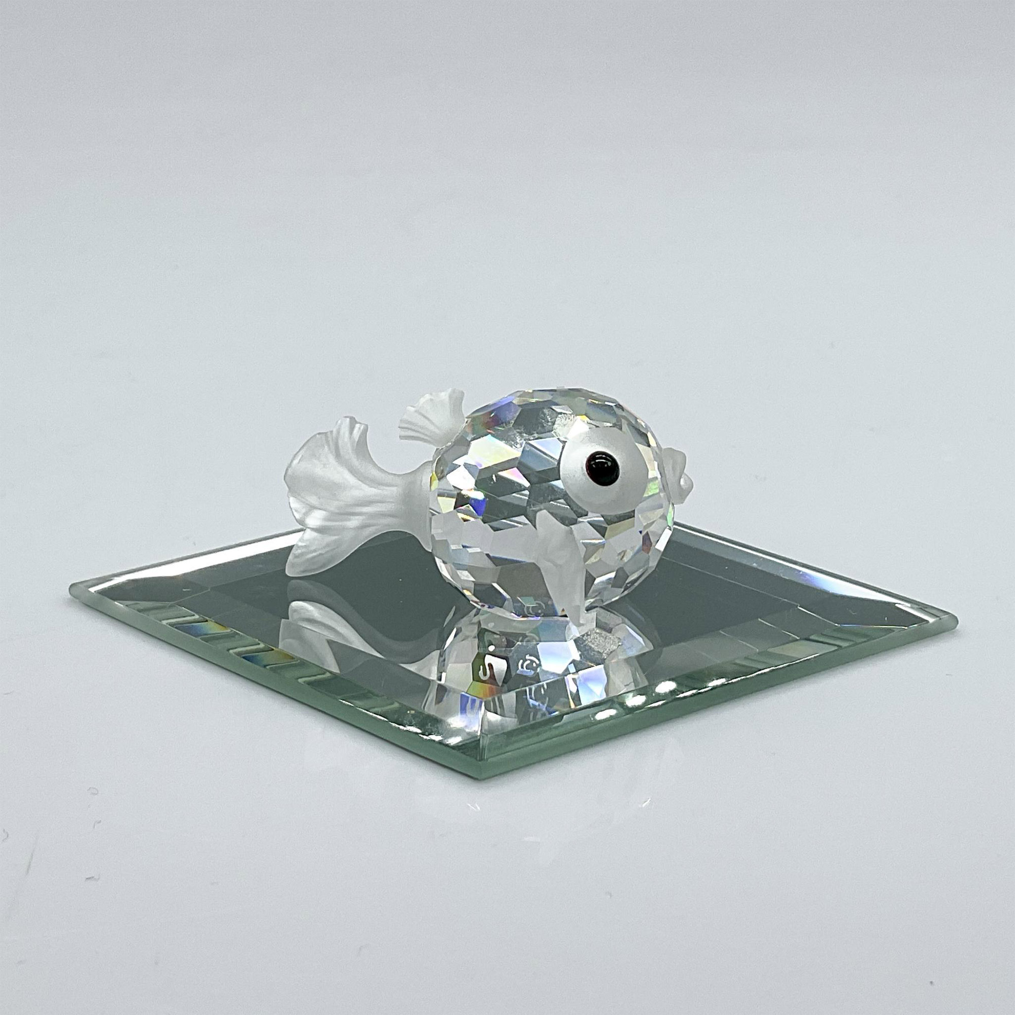 Swarovski Silver Crystal Figurine, Mini Blowfish - Image 3 of 5