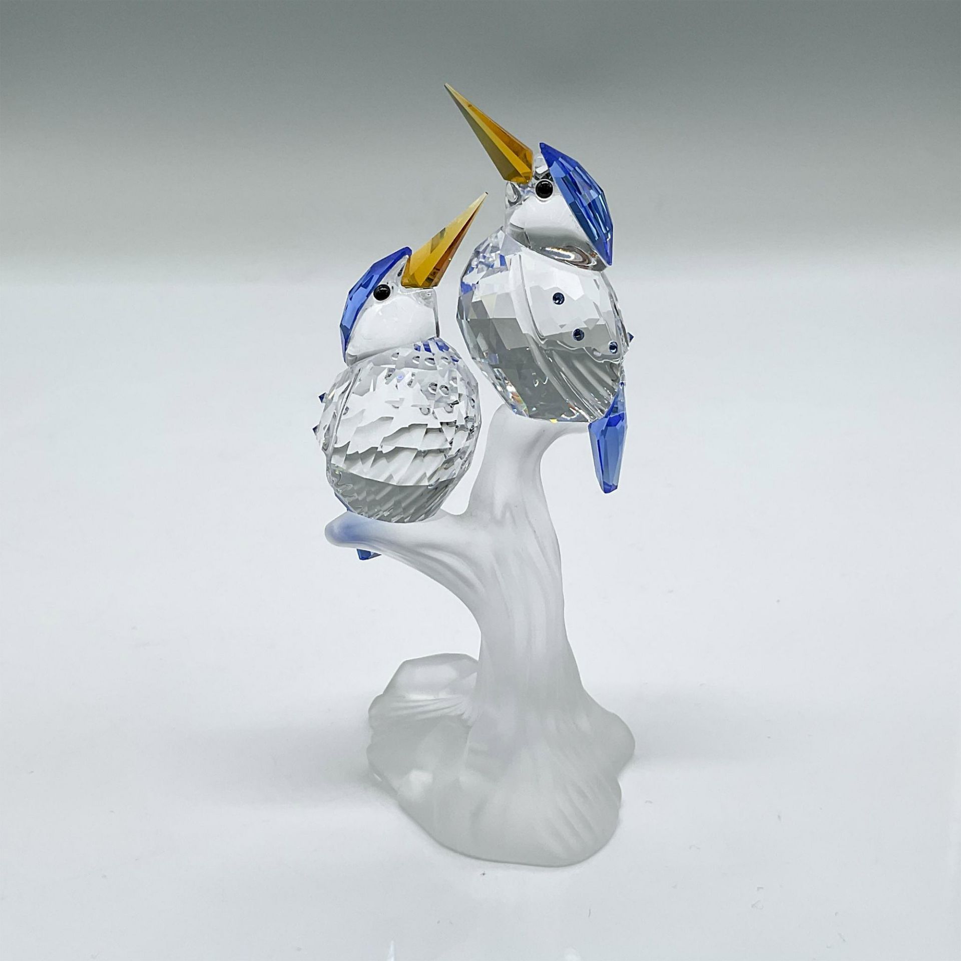 Swarovski Crystal Figurine, Malachite Kingfishers - Bild 2 aus 4