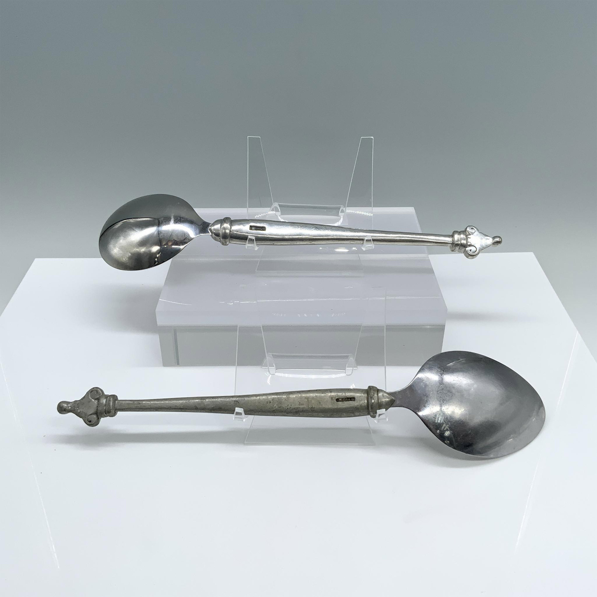 2pc Carrol Boyes Aluminum Serving Spoons - Image 3 of 3