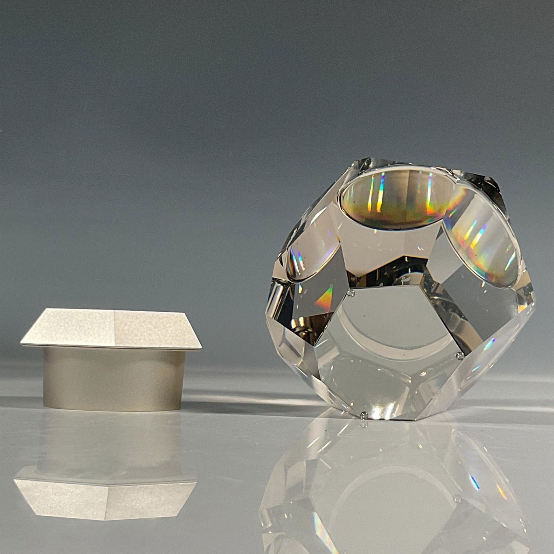 Swarovski Crystal Candleholder, Silex - Image 4 of 5