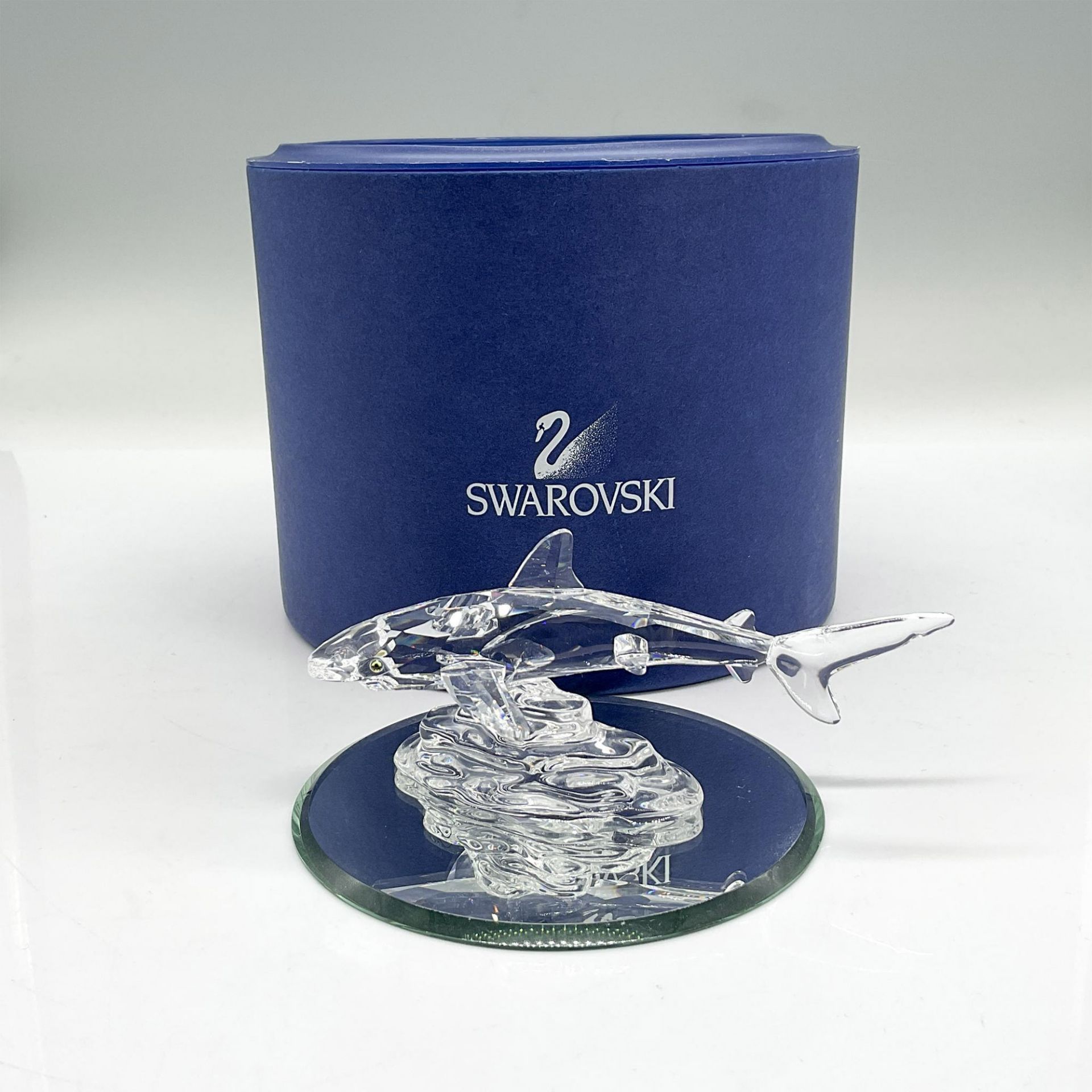 Swarovski Silver Crystal Figurine, Baby Shark - Bild 4 aus 4