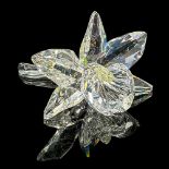 Swarovski Silver Crystal Figurine, Orchid Yellow Pistil