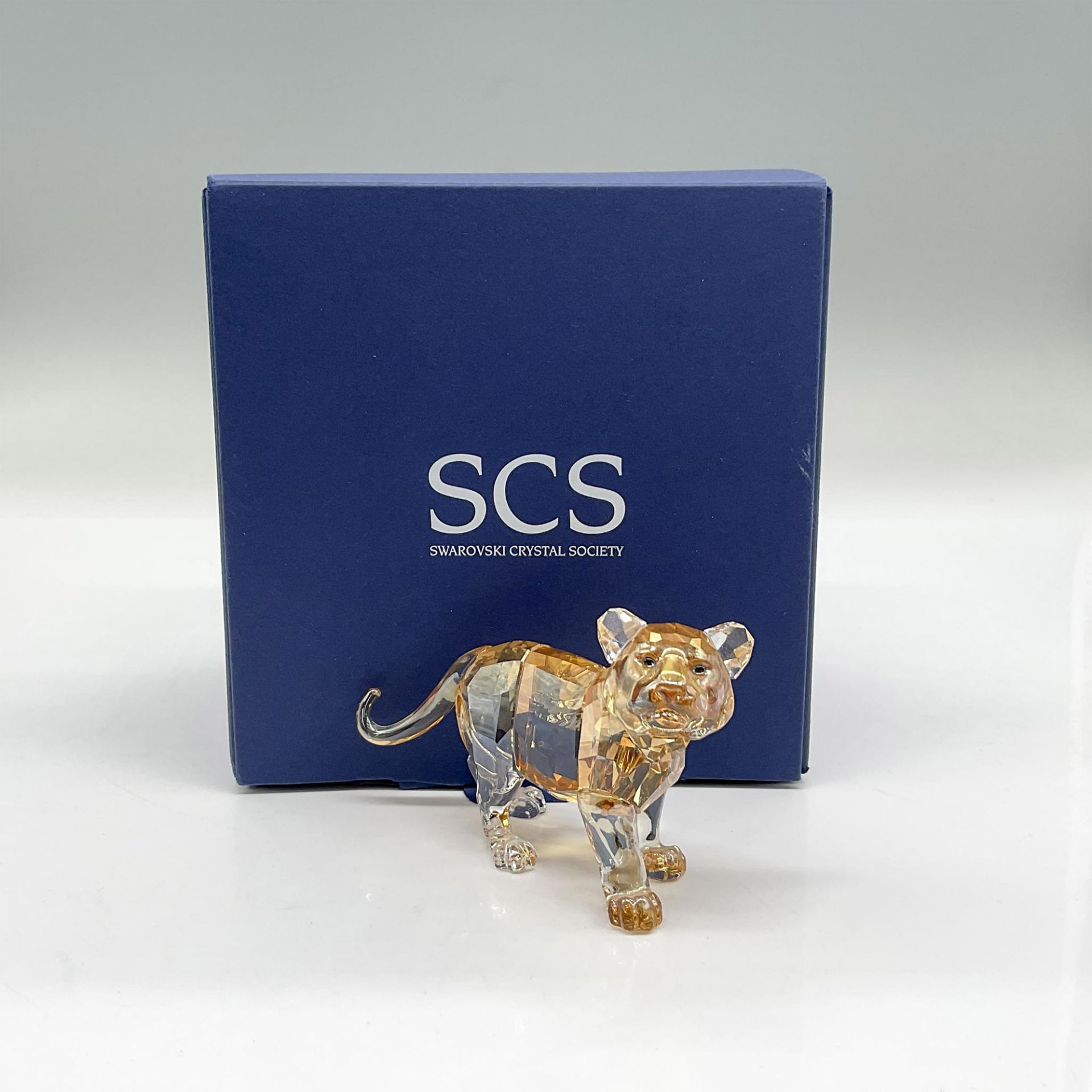 Swarovski Crystal SCS Figurine, Tiger Cub - Image 4 of 4
