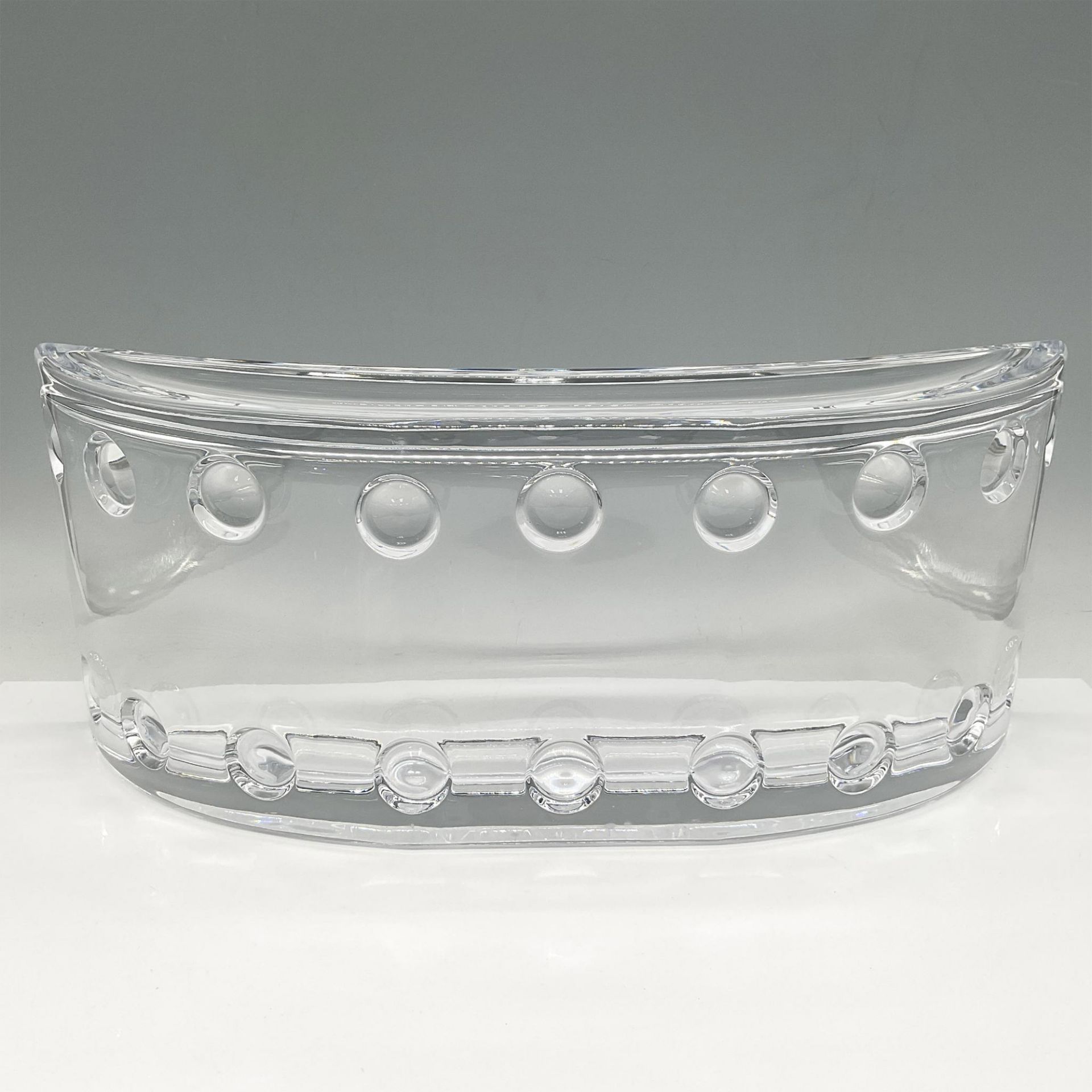 Rogaska Crystal Half Moon Centerpiece Bowl - Bild 3 aus 3