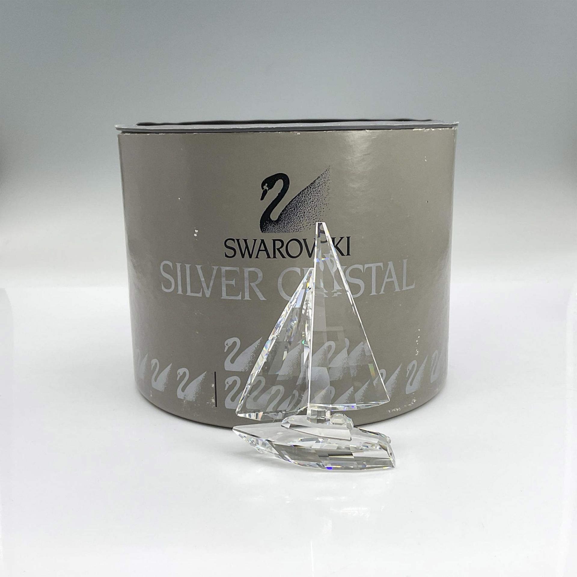 Swarovski Silver Crystal Figurine, Sailboat - Bild 4 aus 4