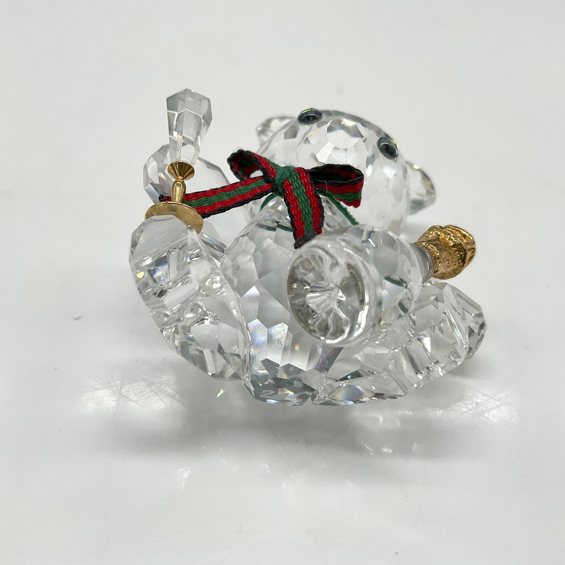 Swarovski Silver Crystal Figurine, Celebration Kris Bear - Image 3 of 3