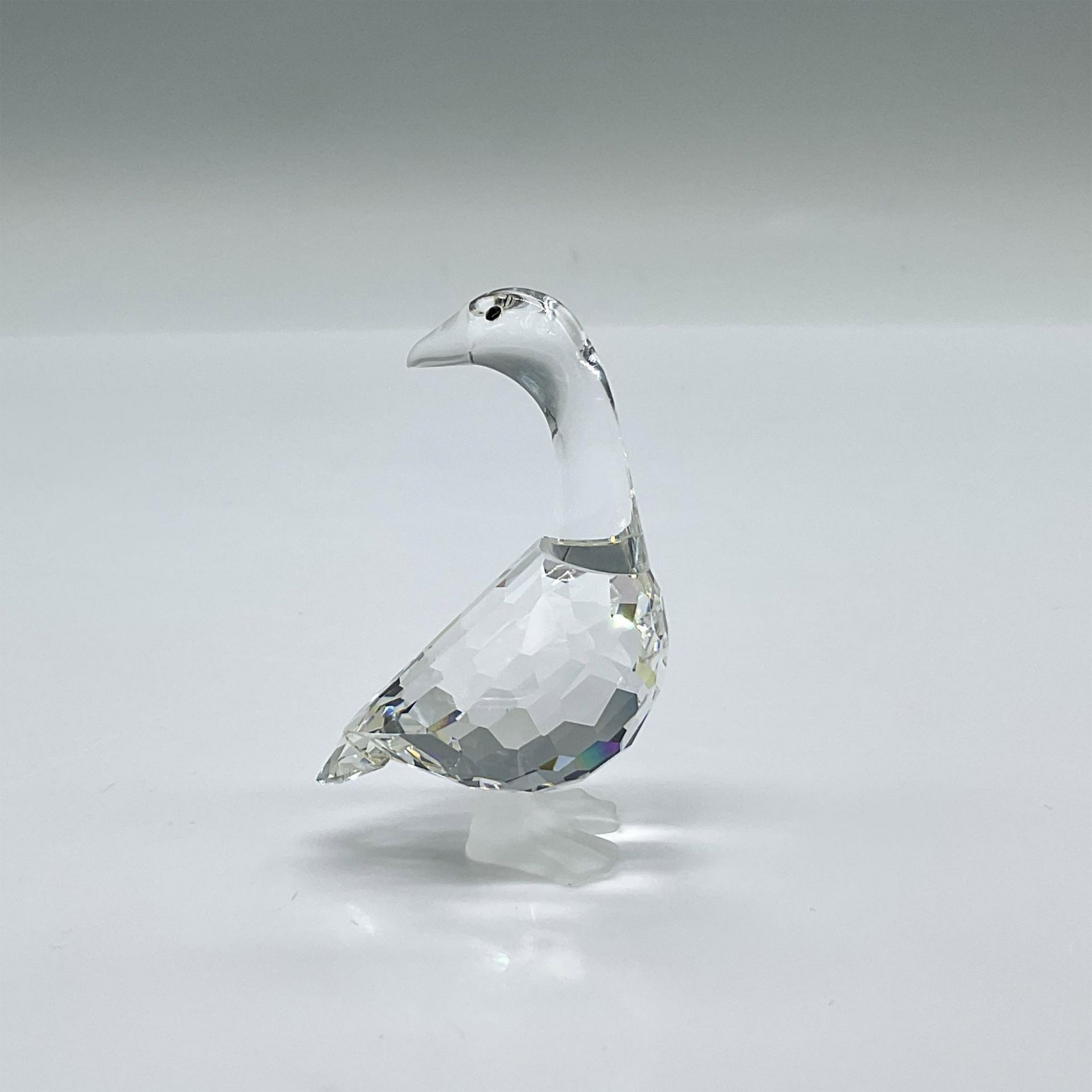 Swarovski Silver Crystal Figurine, Goose Mother - Image 2 of 3