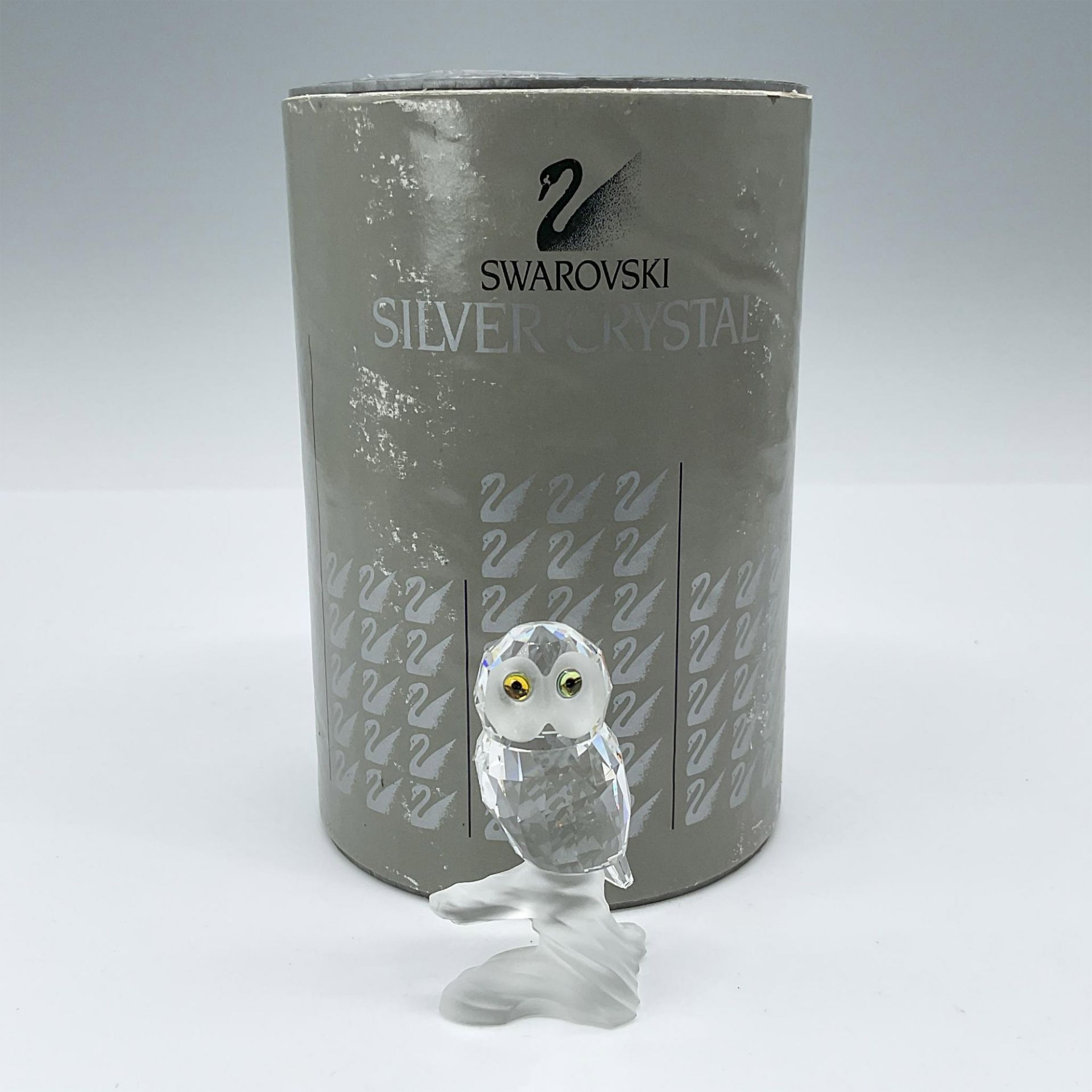 Swarovski Crystal Figurine, Owl on Branch - Image 5 of 5
