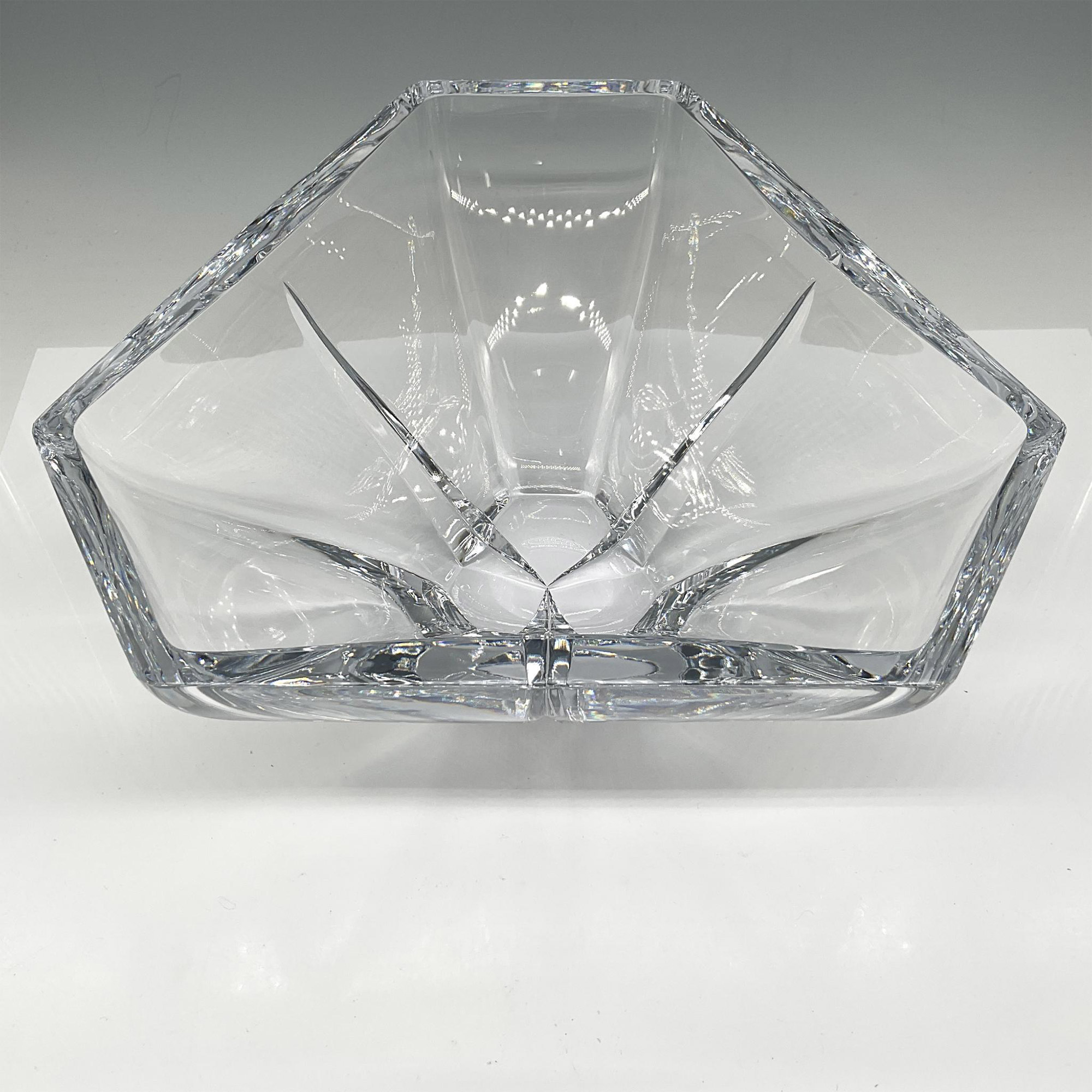 Miller Rogaska Crystal Frank Lloyd Wright Centerpiece Bowl - Image 2 of 4