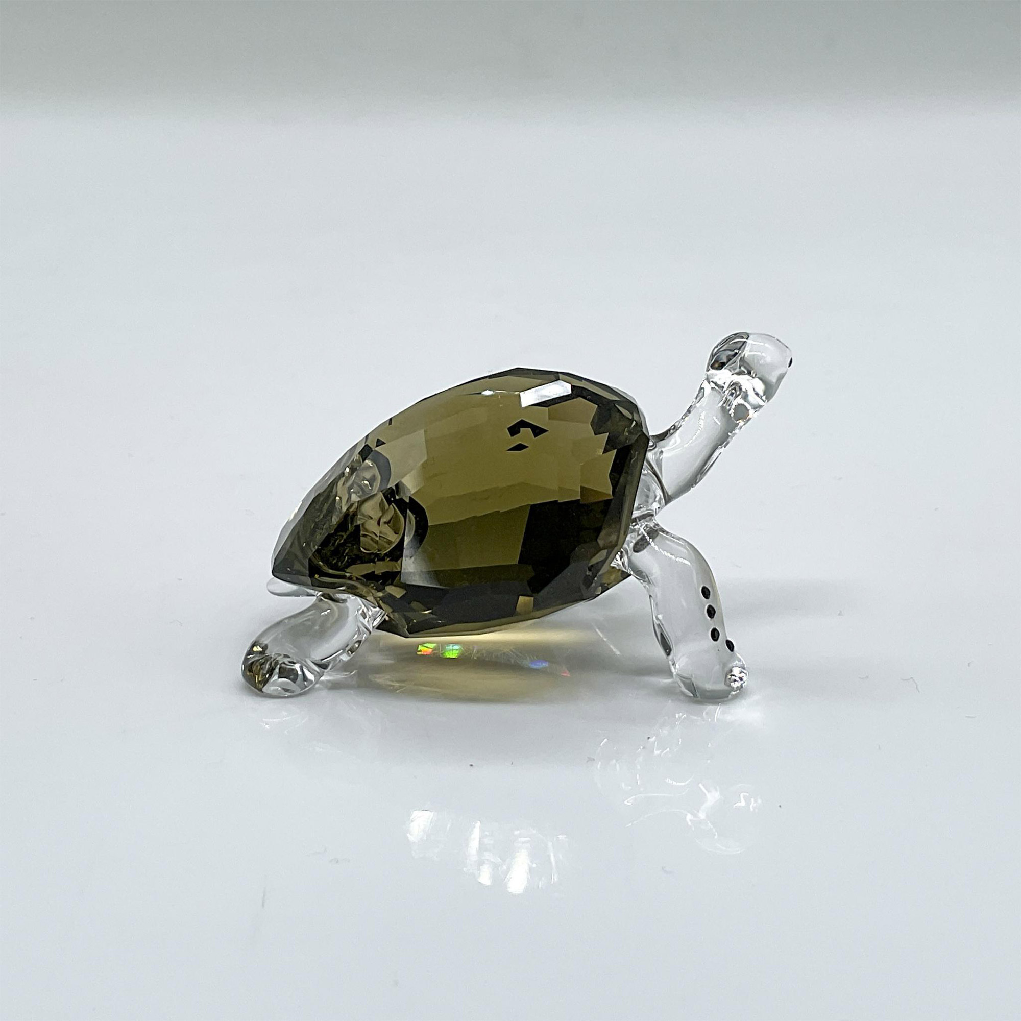 Swarovski Crystal Figurine, Galapagos Tortoise - Image 2 of 4