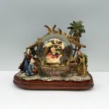 Nativity Scene Snow Globe Music Box