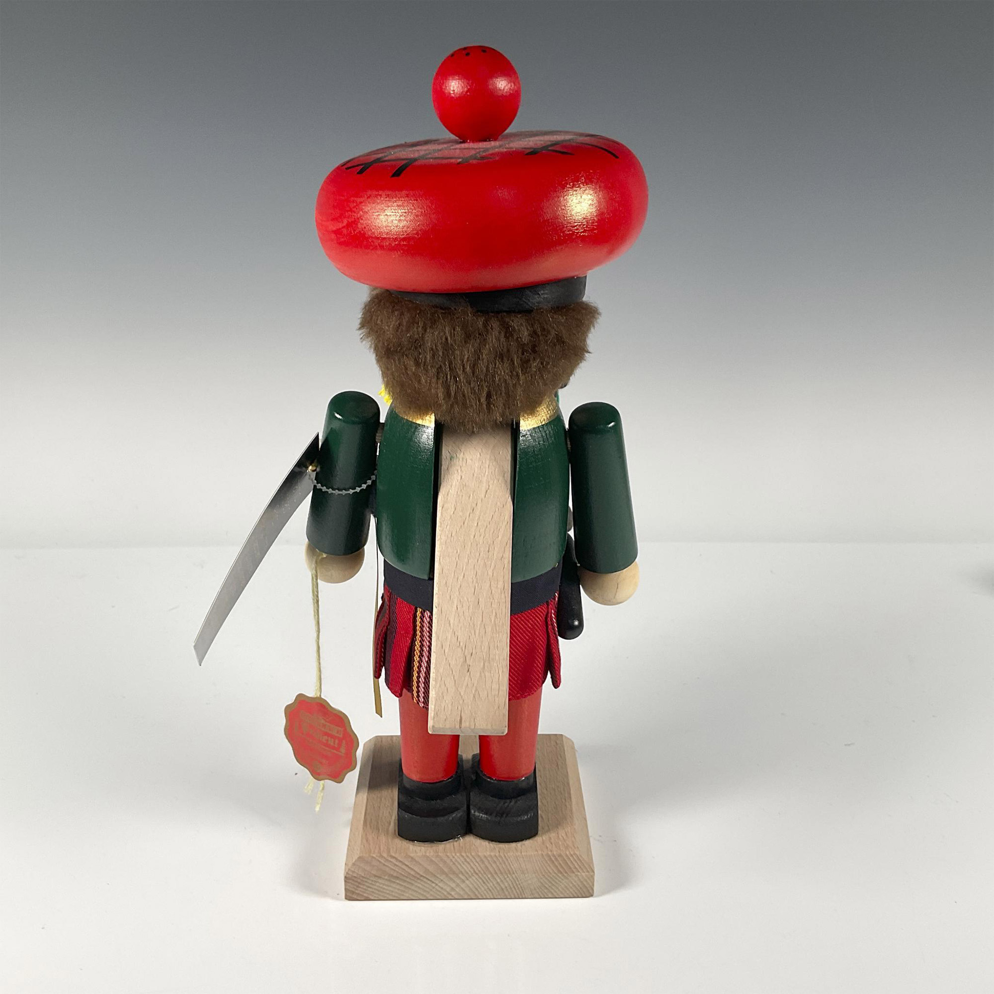 Original Steinbach Wooden Nutcracker, Bag Piper - Image 2 of 3