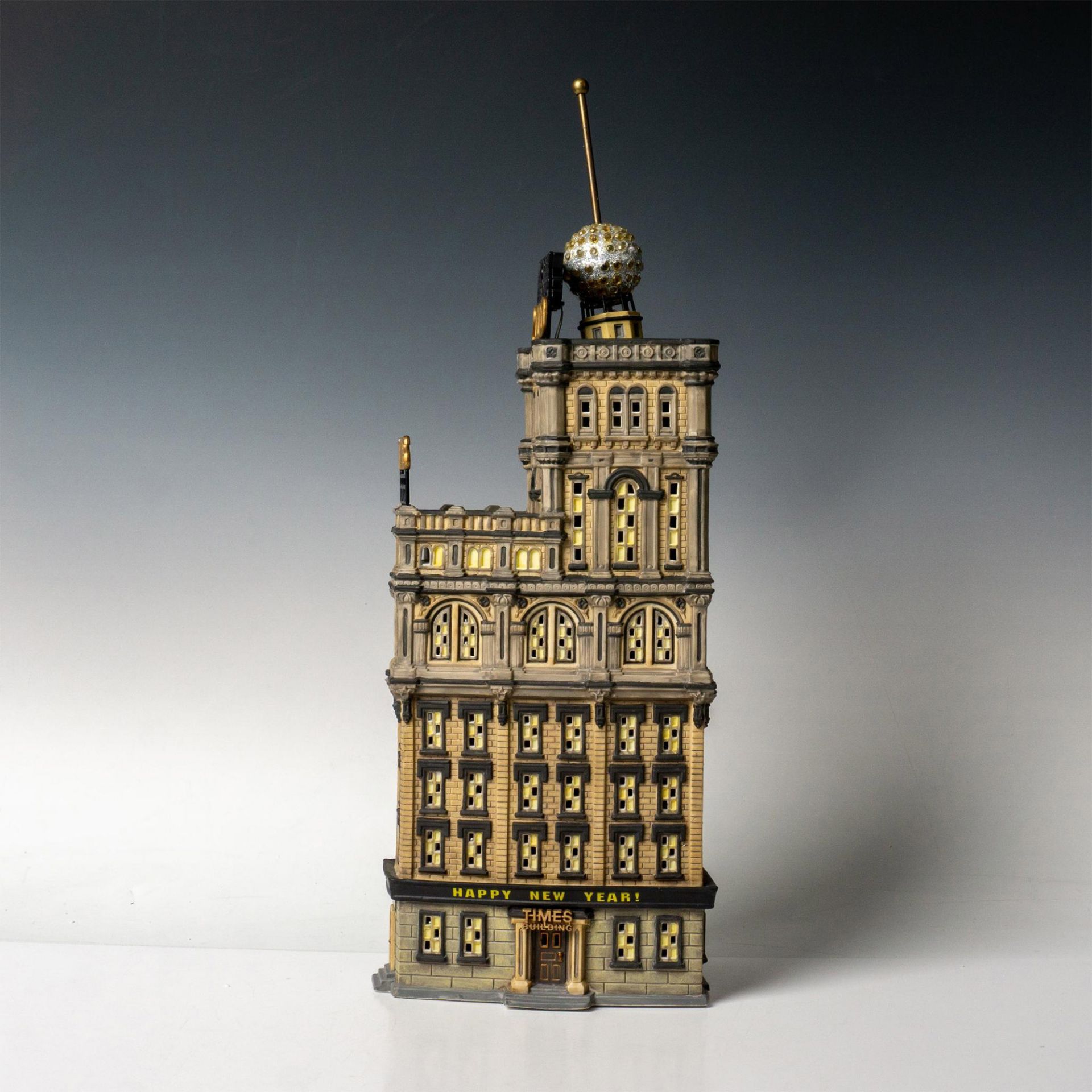 Department 56 Lighted Figurine, The Times Tower - Bild 4 aus 7